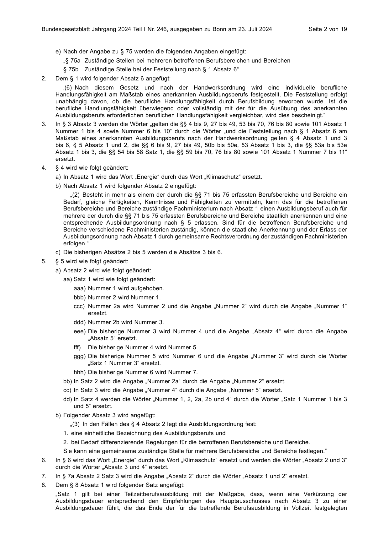 BGBl. 2024, Seite 2 — Originalseite als Abbildung