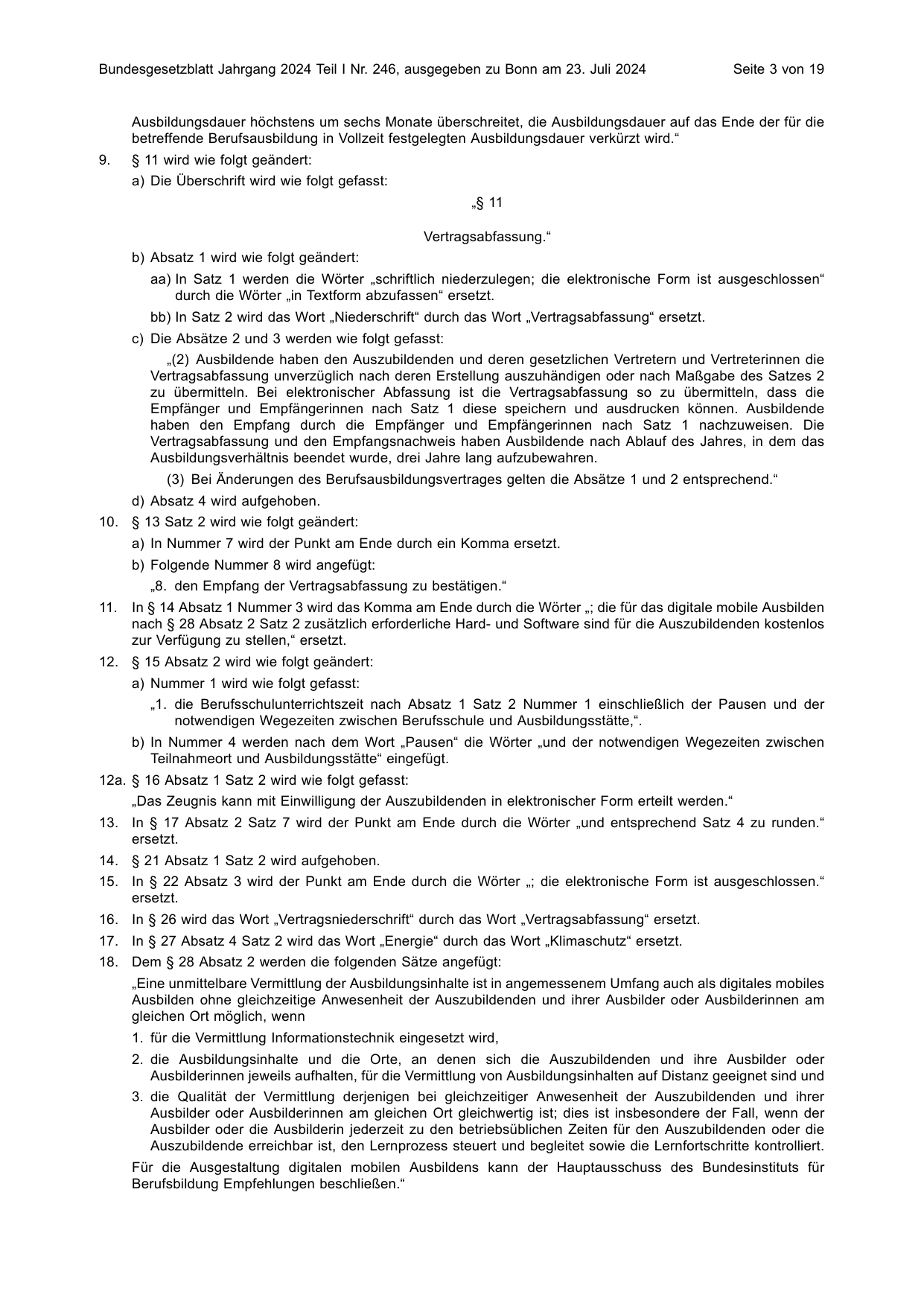 BGBl. 2024, Seite 3 — Originalseite als Abbildung