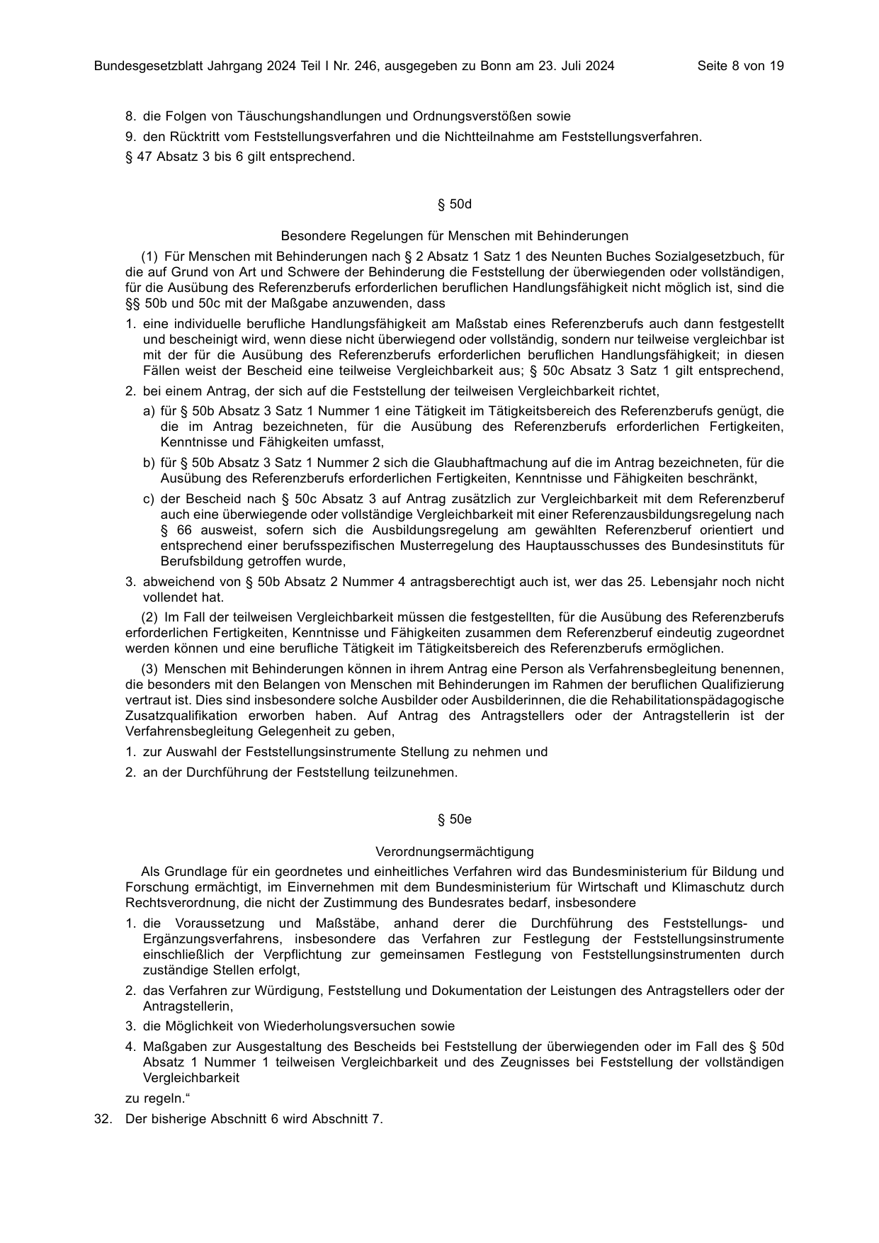 BGBl. 2024, Seite 8 — Originalseite als Abbildung