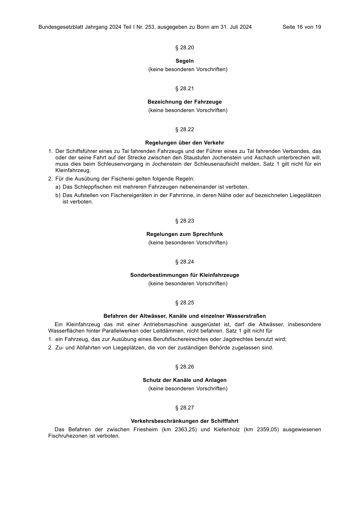 BGBl. 2024, Seite 16 — Originalseite als Abbildung