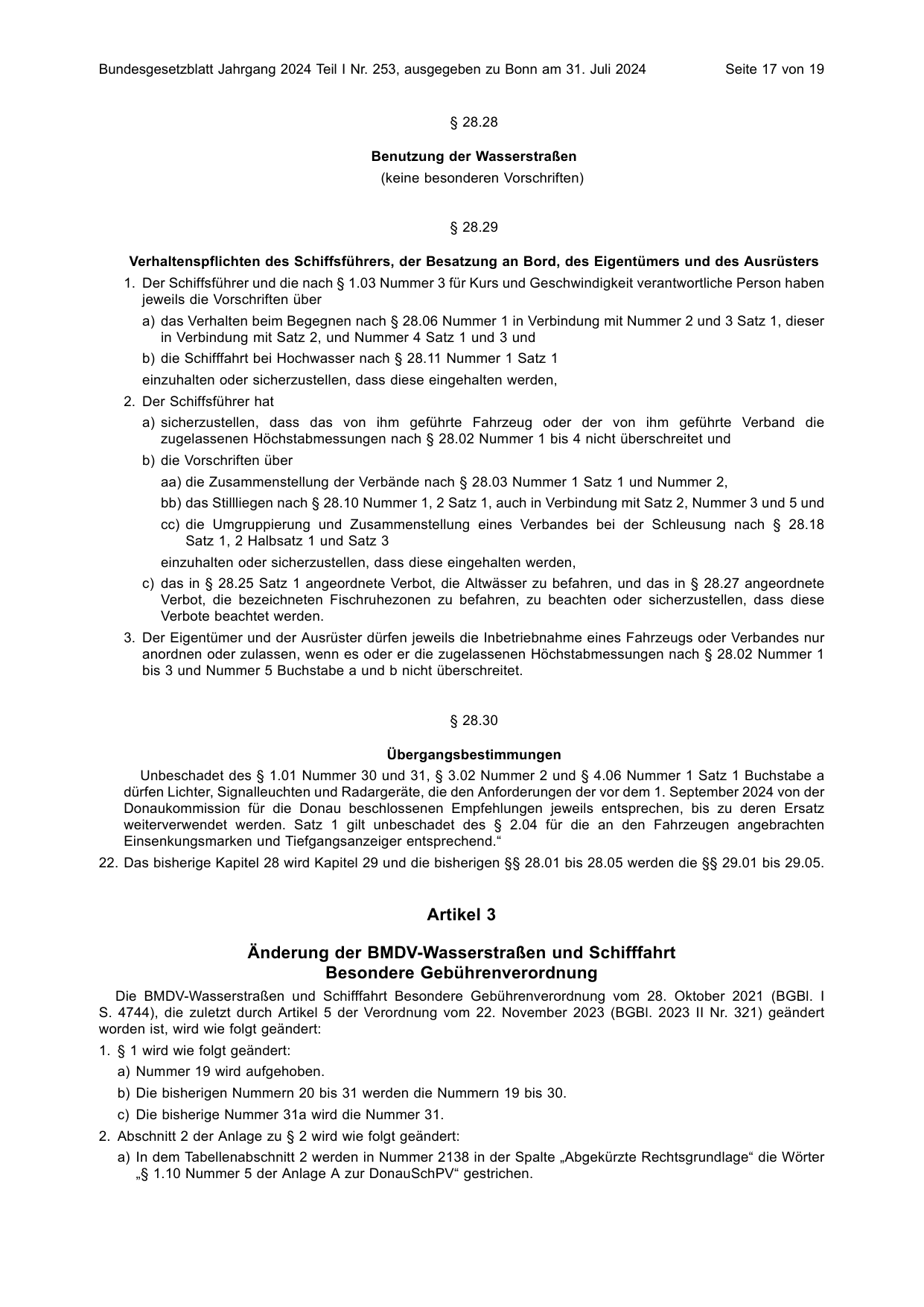 BGBl. 2024, Seite 17 — Originalseite als Abbildung