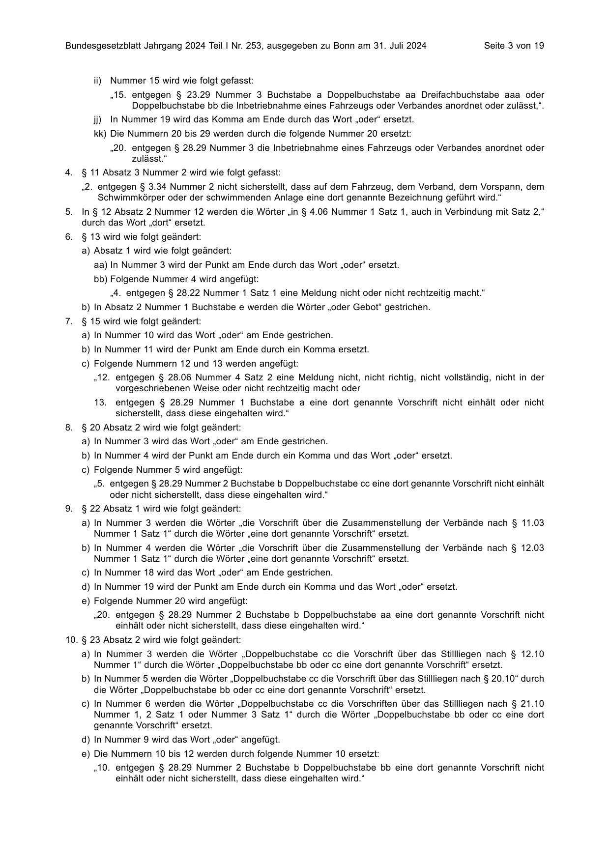 BGBl. 2024, Seite 3 — Originalseite als Abbildung