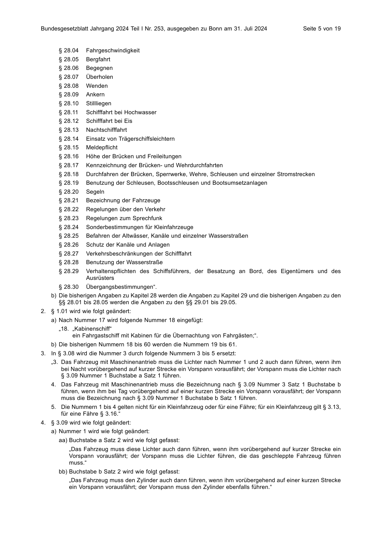 BGBl. 2024, Seite 5 — Originalseite als Abbildung