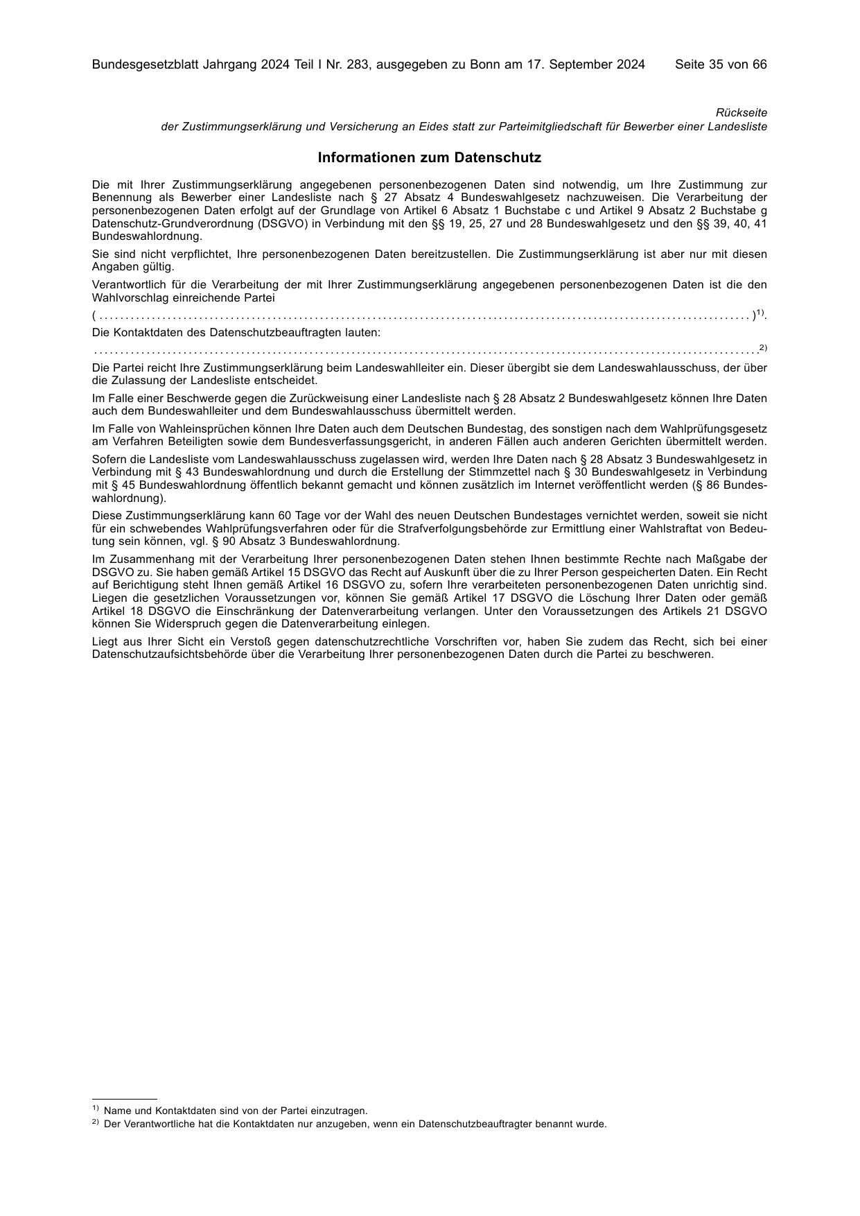 BGBl. 2024, Seite 35 — Originalseite als Abbildung
