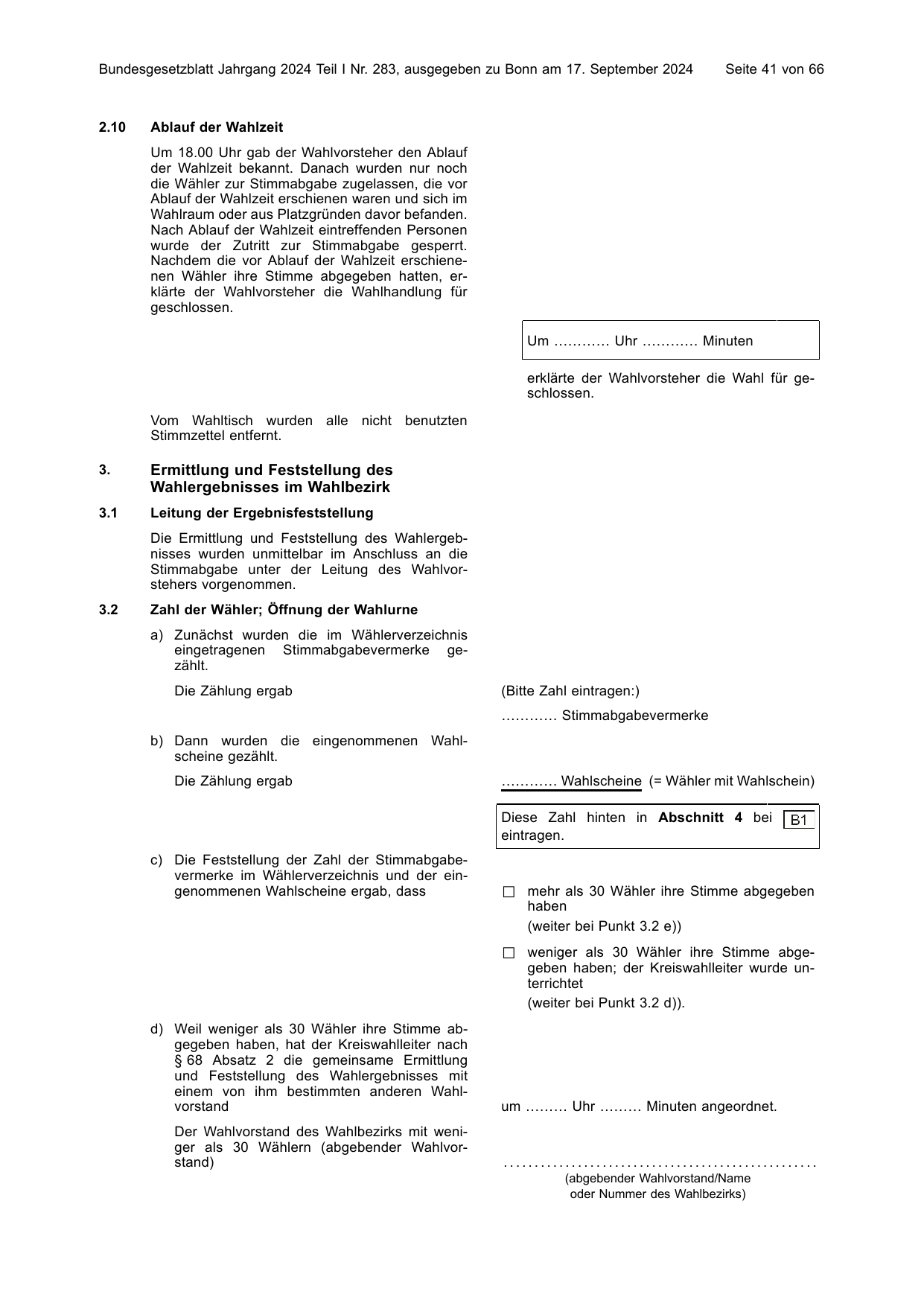 BGBl. 2024, Seite 41 — Originalseite als Abbildung