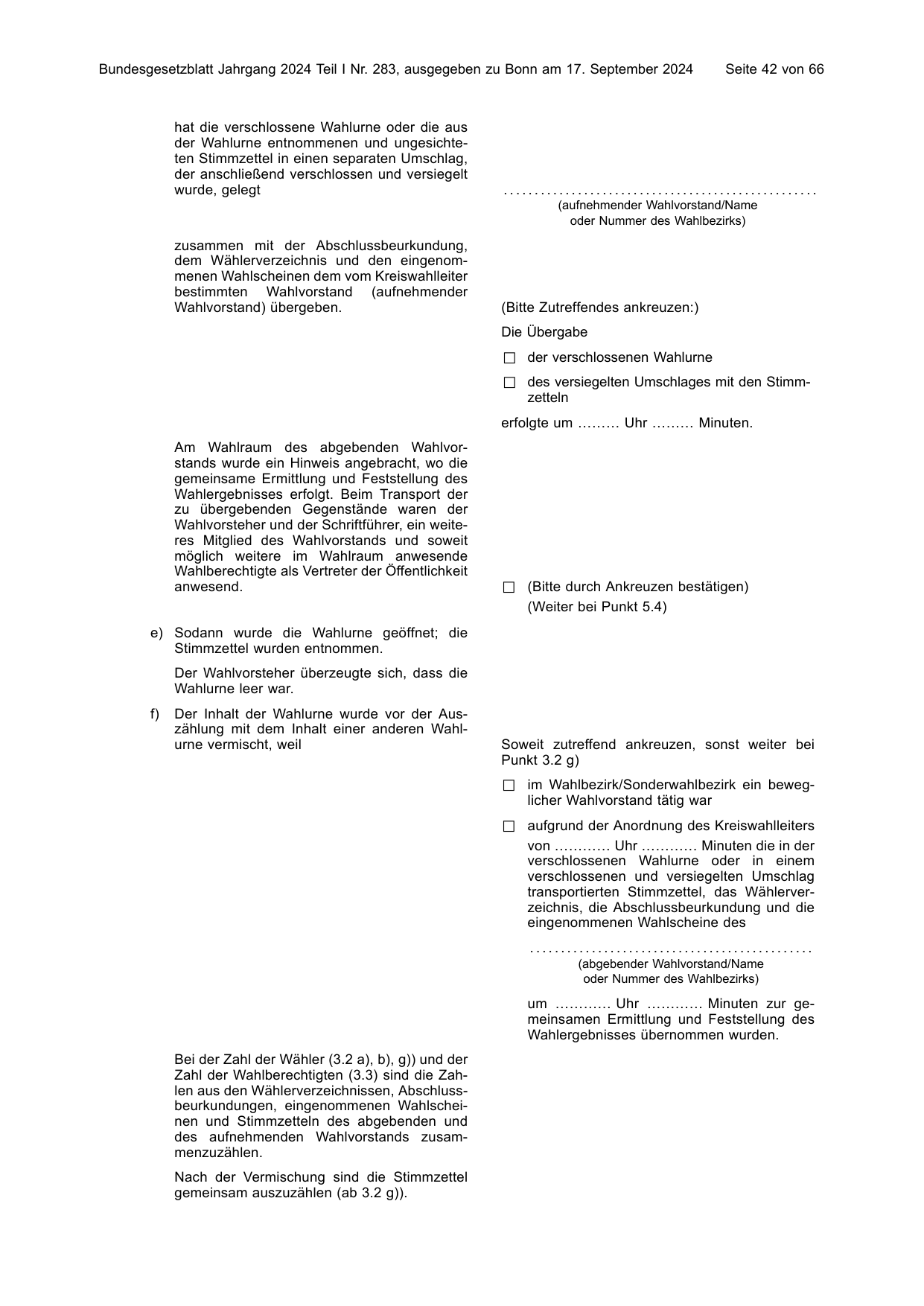 BGBl. 2024, Seite 42 — Originalseite als Abbildung