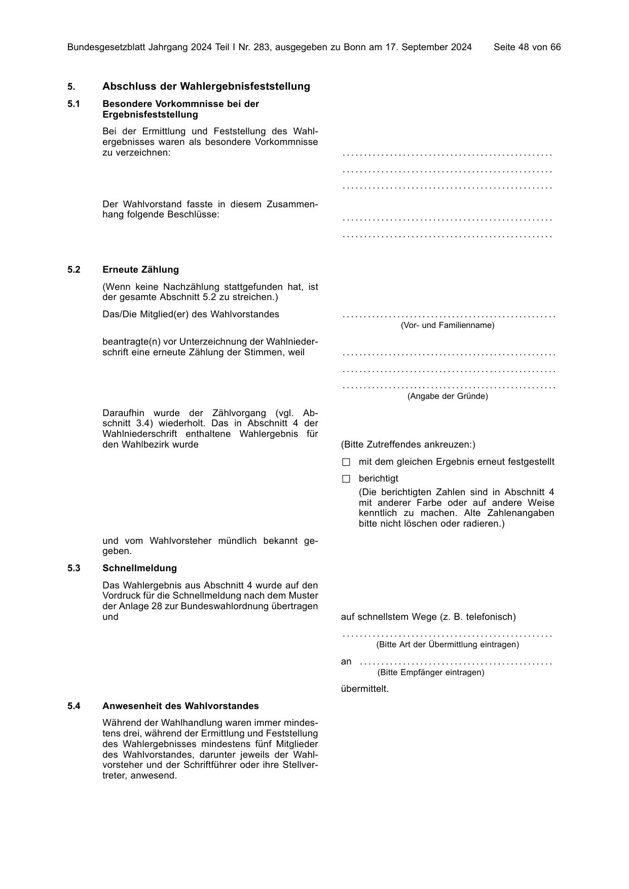 BGBl. 2024, Seite 48 — Originalseite als Abbildung