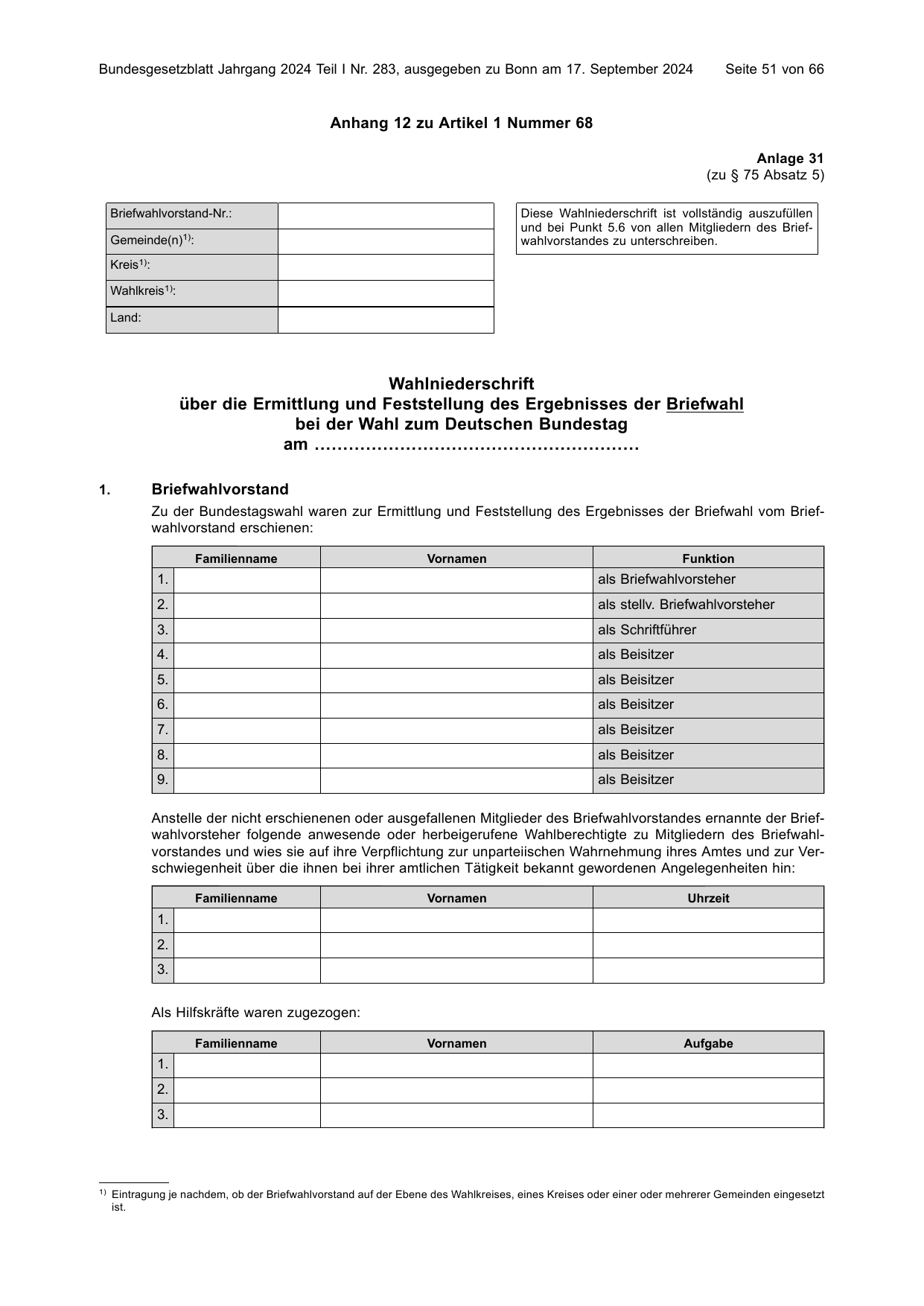 BGBl. 2024, Seite 51 — Originalseite als Abbildung