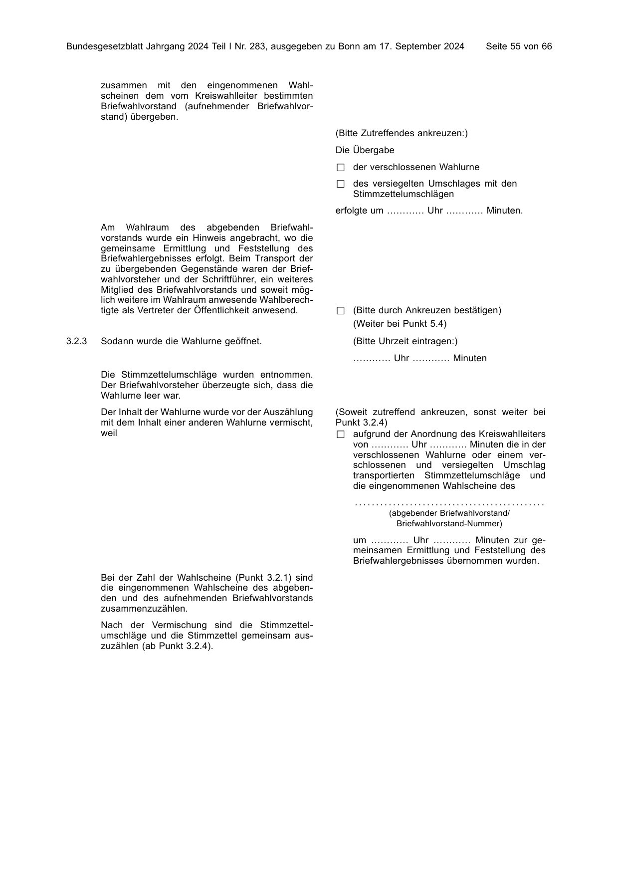 BGBl. 2024, Seite 55 — Originalseite als Abbildung