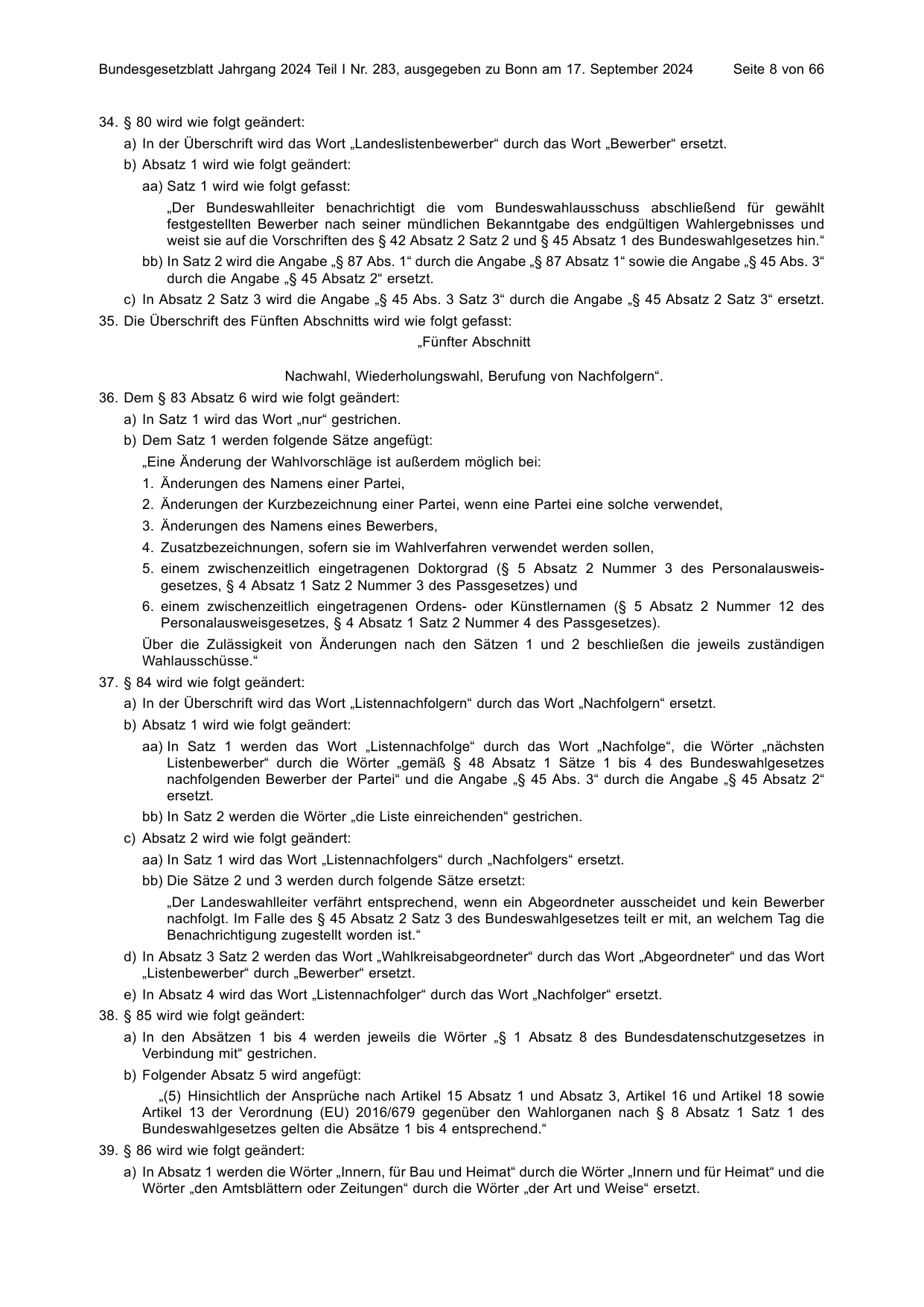 BGBl. 2024, Seite 8 — Originalseite als Abbildung
