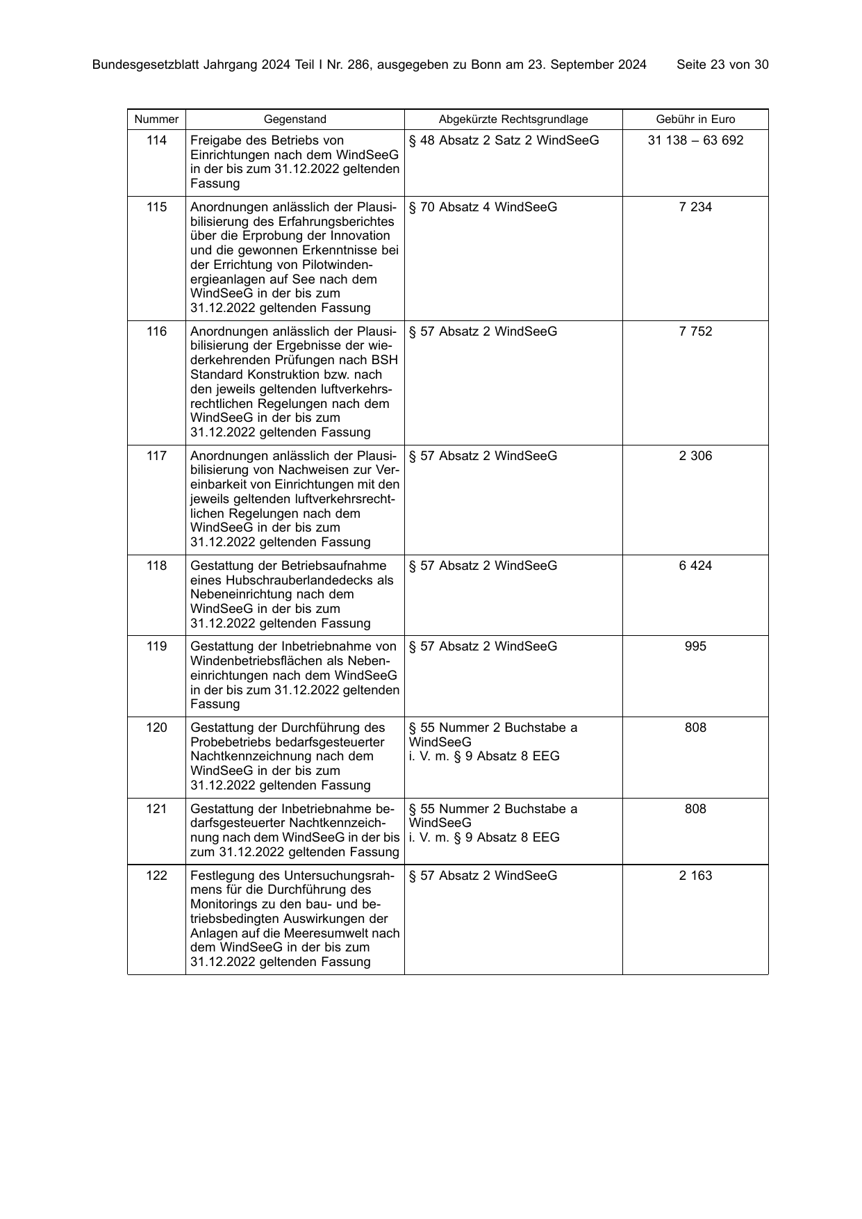BGBl. 2024, Seite 23 — Originalseite als Abbildung
