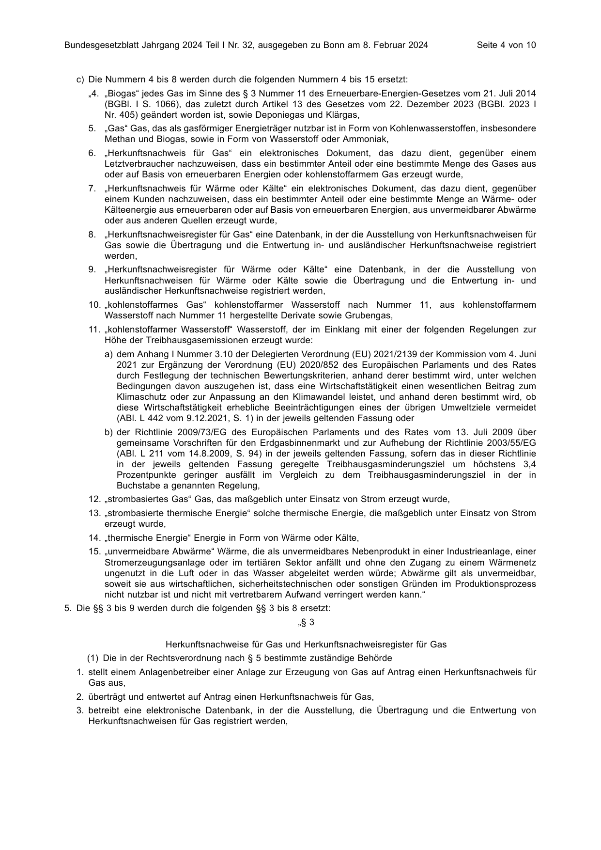BGBl. 2024, Seite 4 — Originalseite als Abbildung