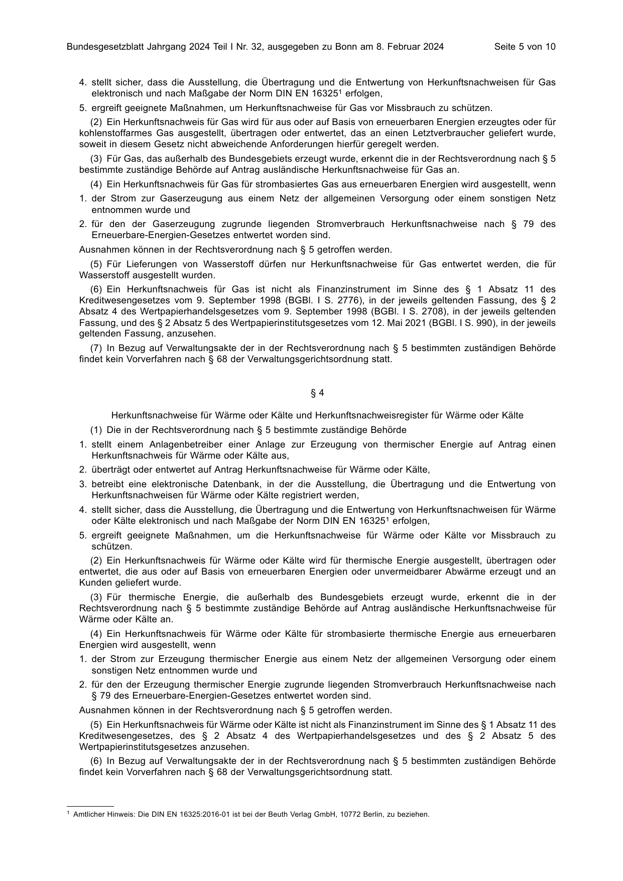 BGBl. 2024, Seite 5 — Originalseite als Abbildung