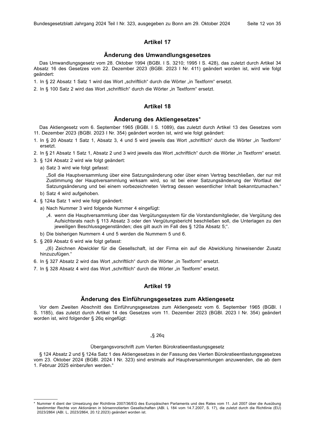 BGBl. 2024, Seite 12 — Originalseite als Abbildung