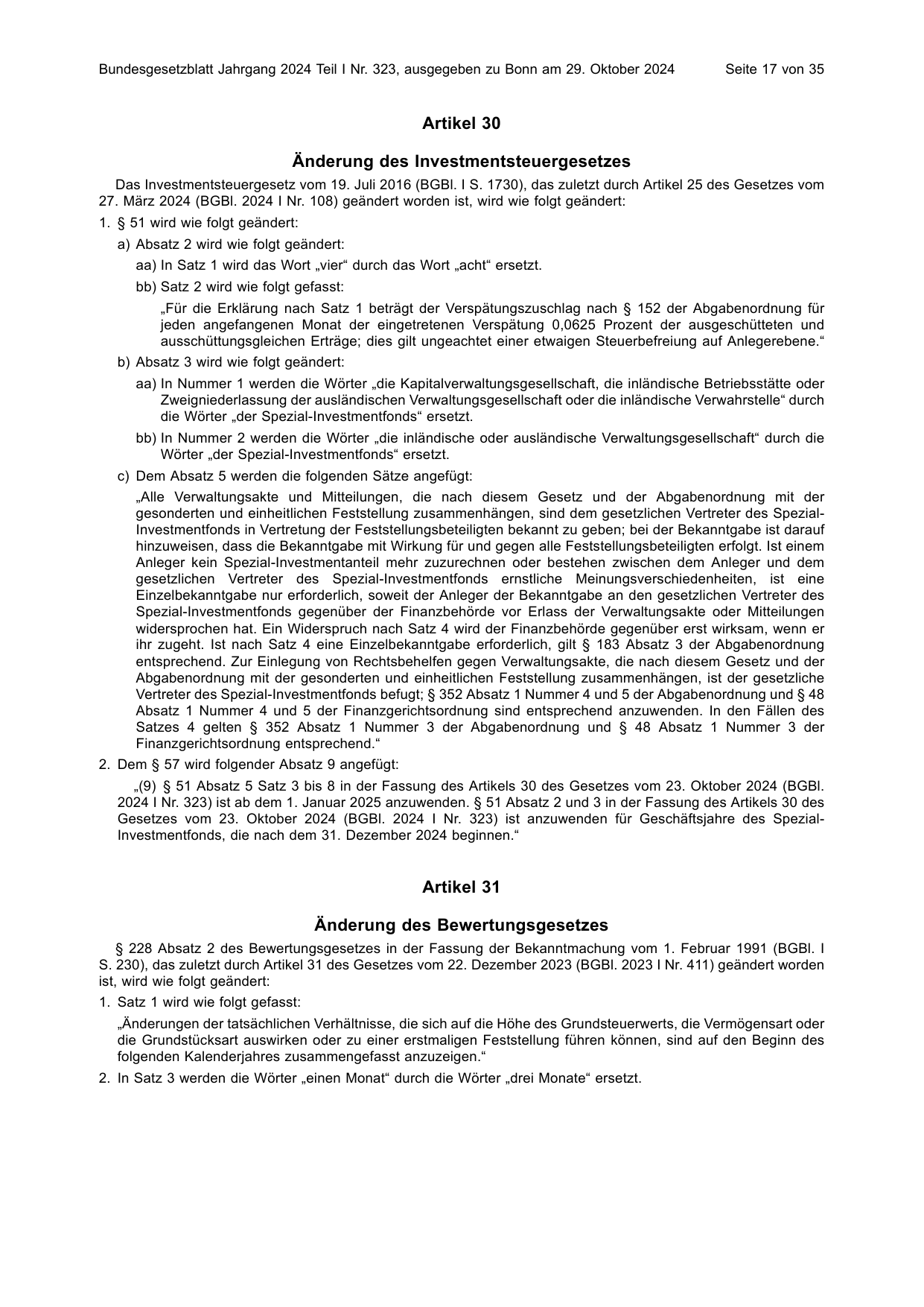 BGBl. 2024, Seite 17 — Originalseite als Abbildung