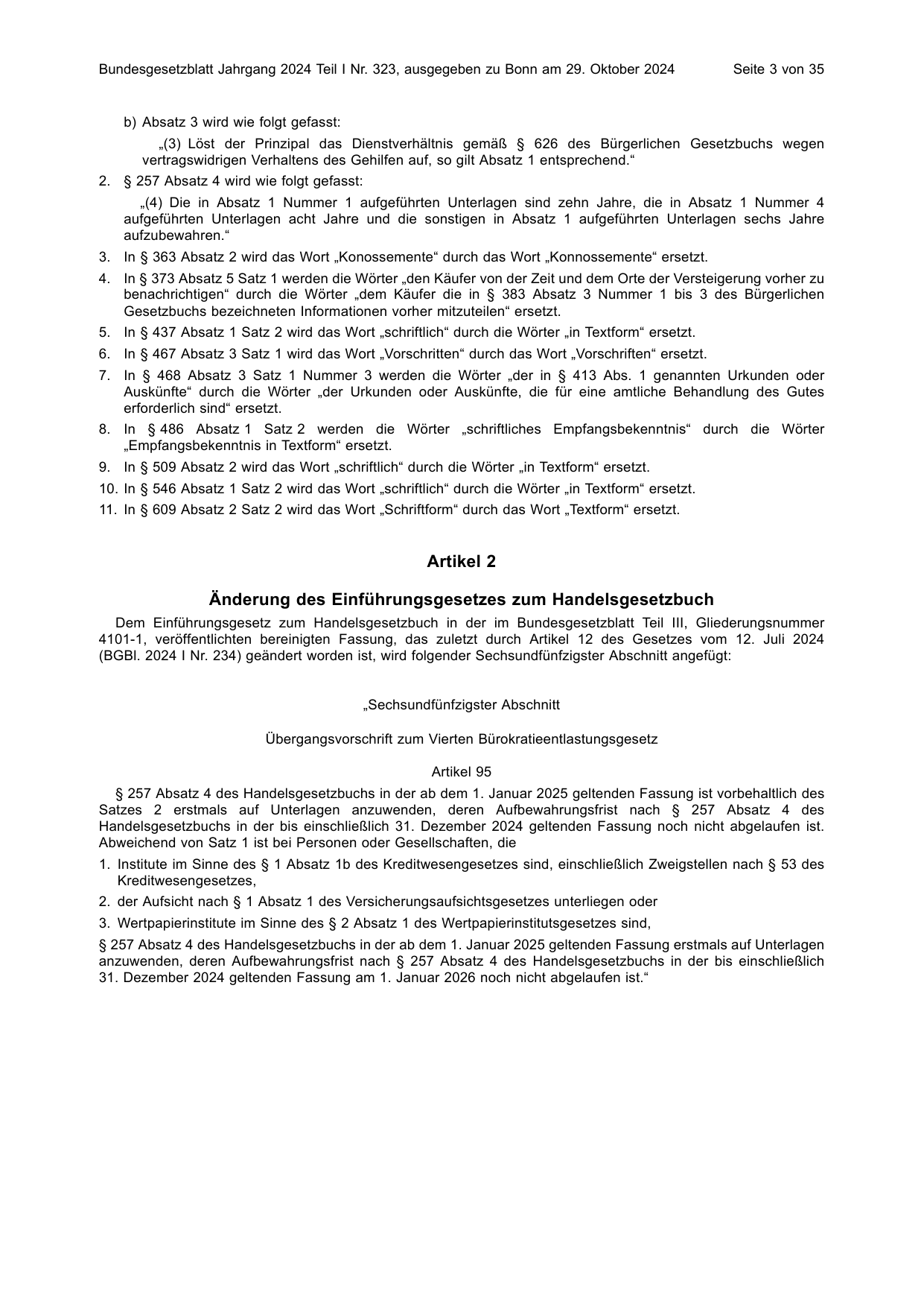 BGBl. 2024, Seite 3 — Originalseite als Abbildung