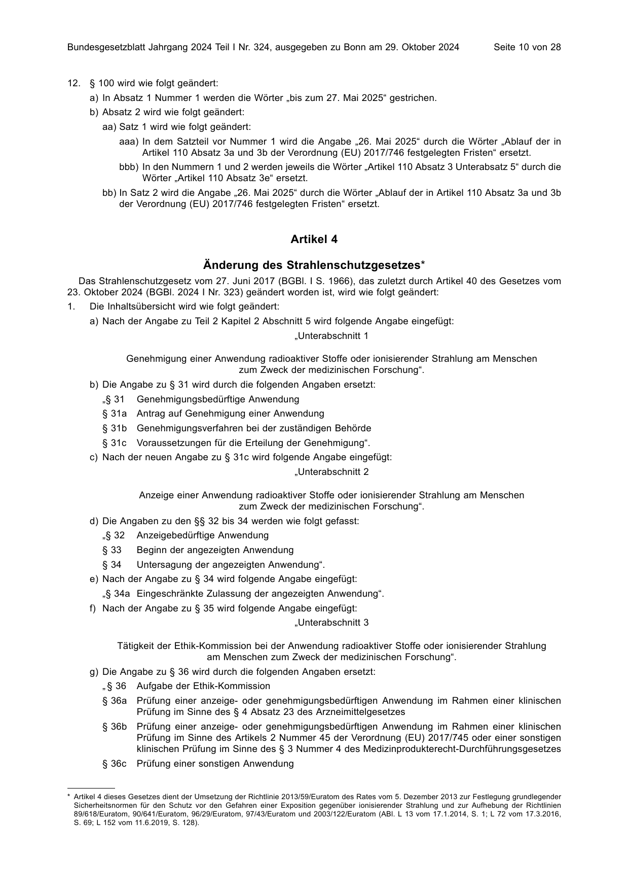BGBl. 2024, Seite 10 — Originalseite als Abbildung