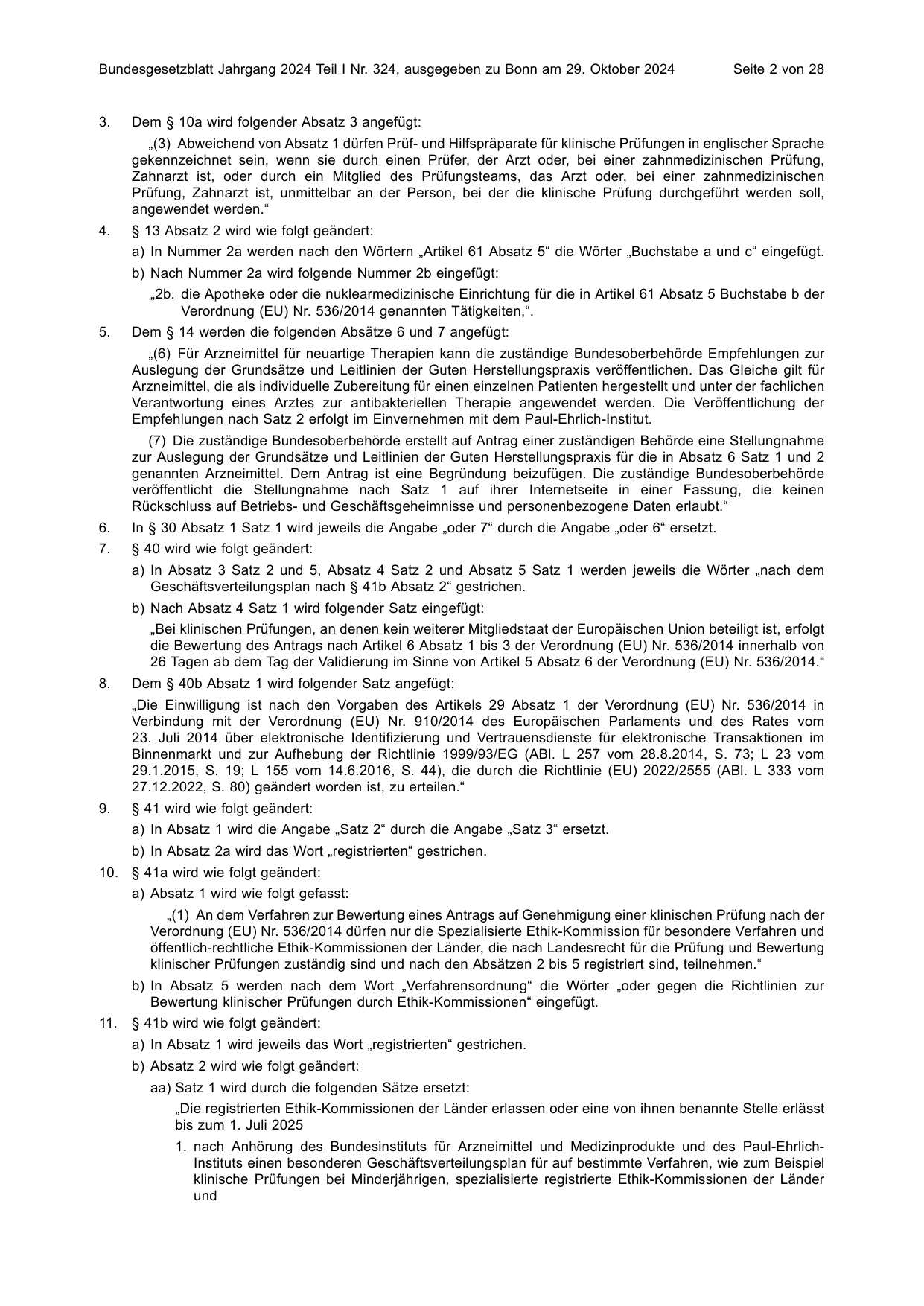 BGBl. 2024, Seite 2 — Originalseite als Abbildung