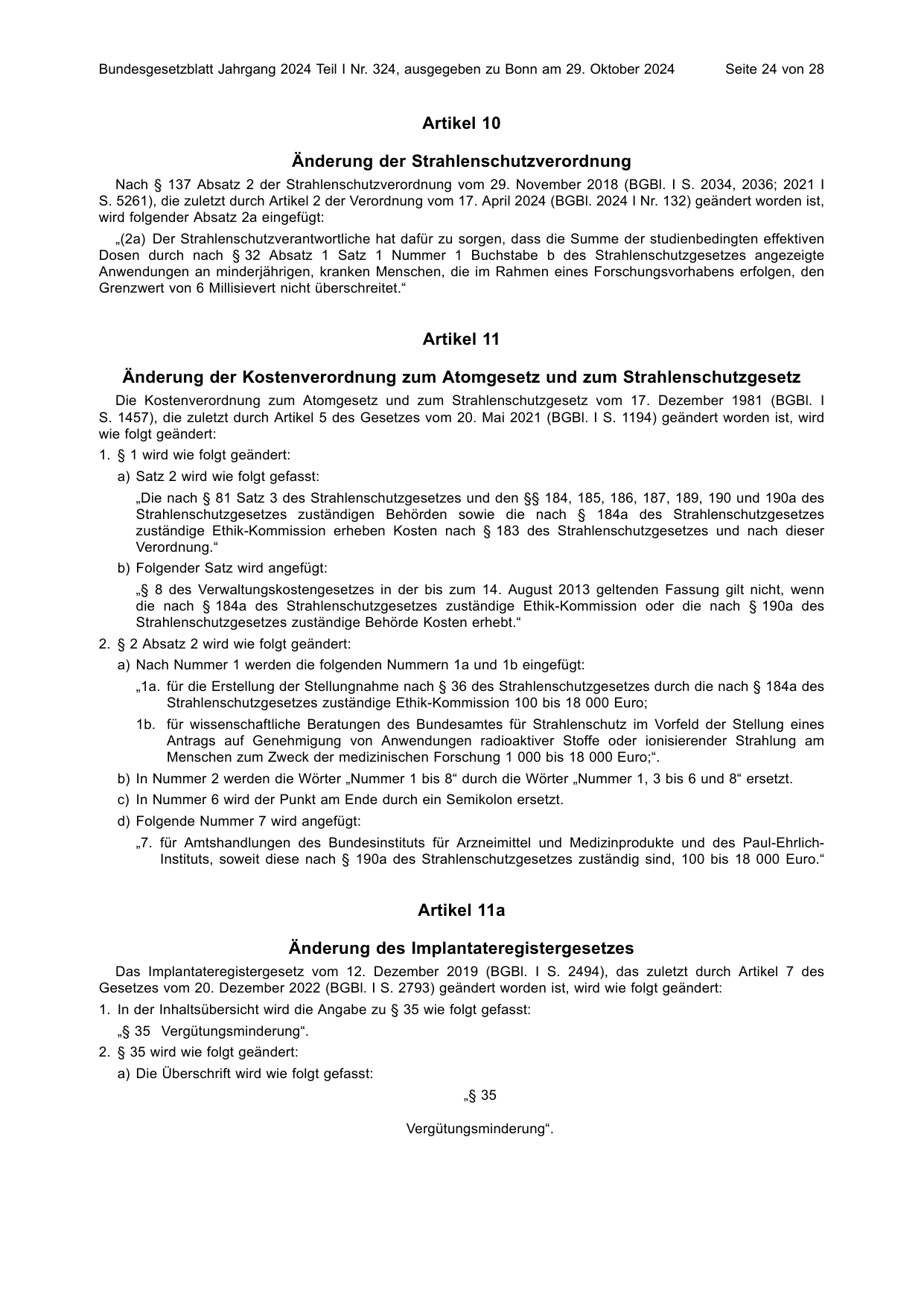BGBl. 2024, Seite 24 — Originalseite als Abbildung