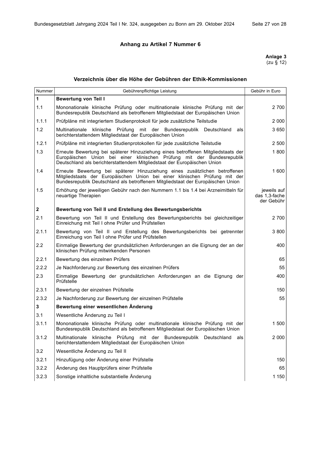 BGBl. 2024, Seite 27 — Originalseite als Abbildung