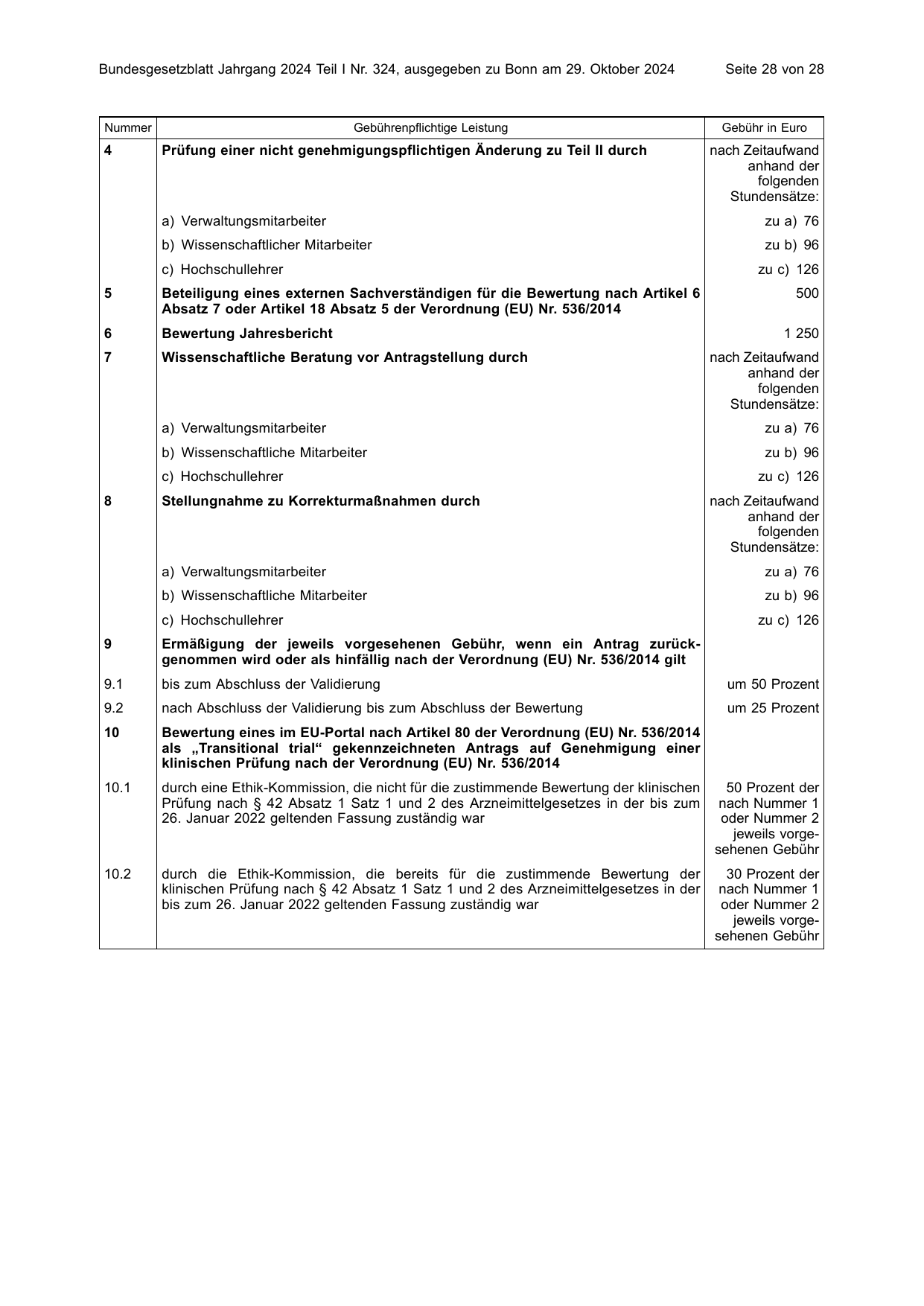 BGBl. 2024, Seite 28 — Originalseite als Abbildung