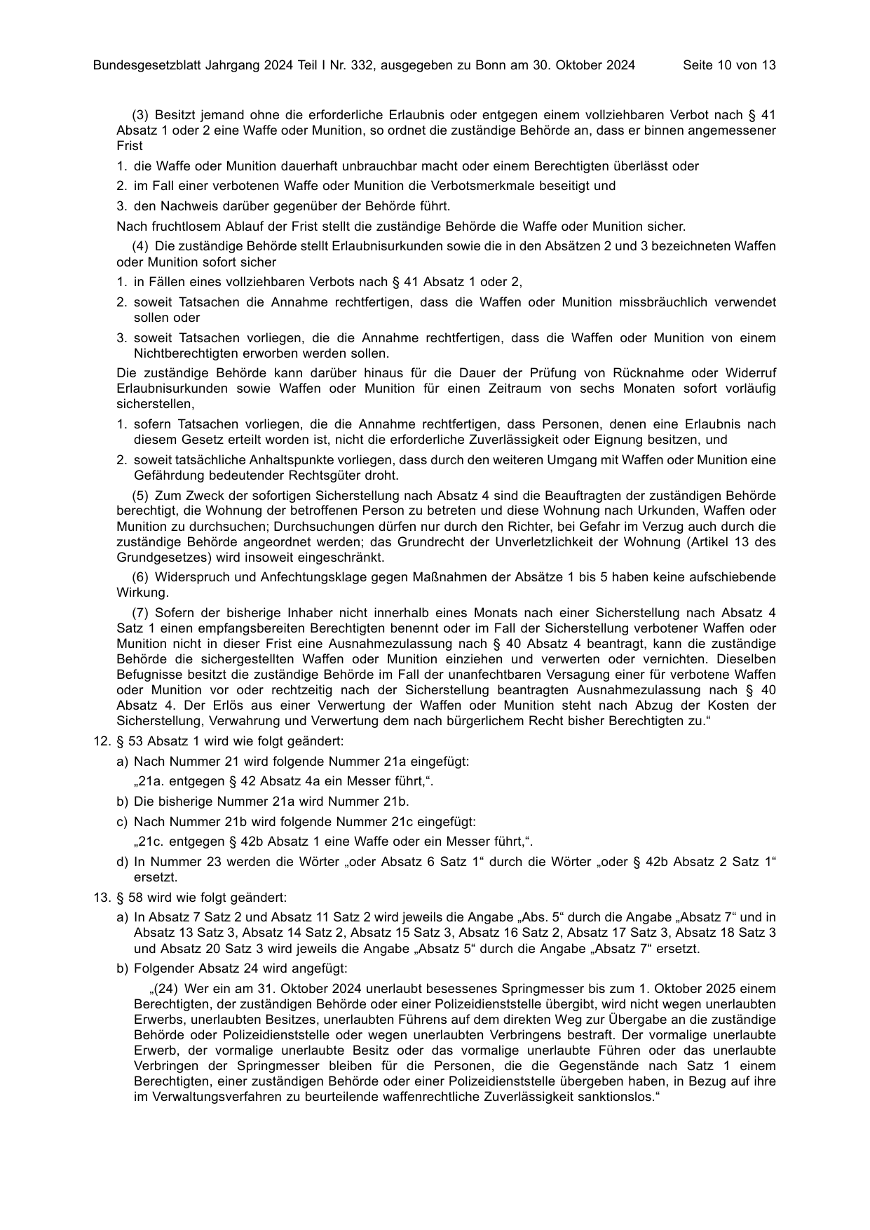 BGBl. 2024, Seite 10 — Originalseite als Abbildung