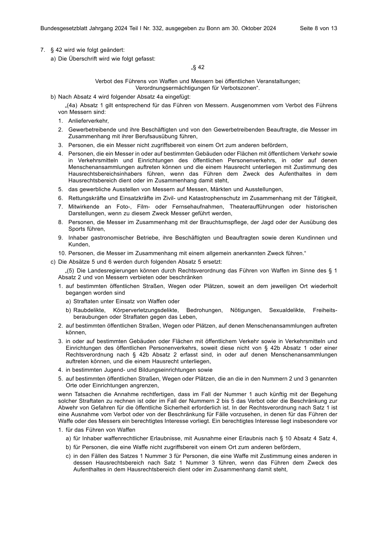 BGBl. 2024, Seite 8 — Originalseite als Abbildung