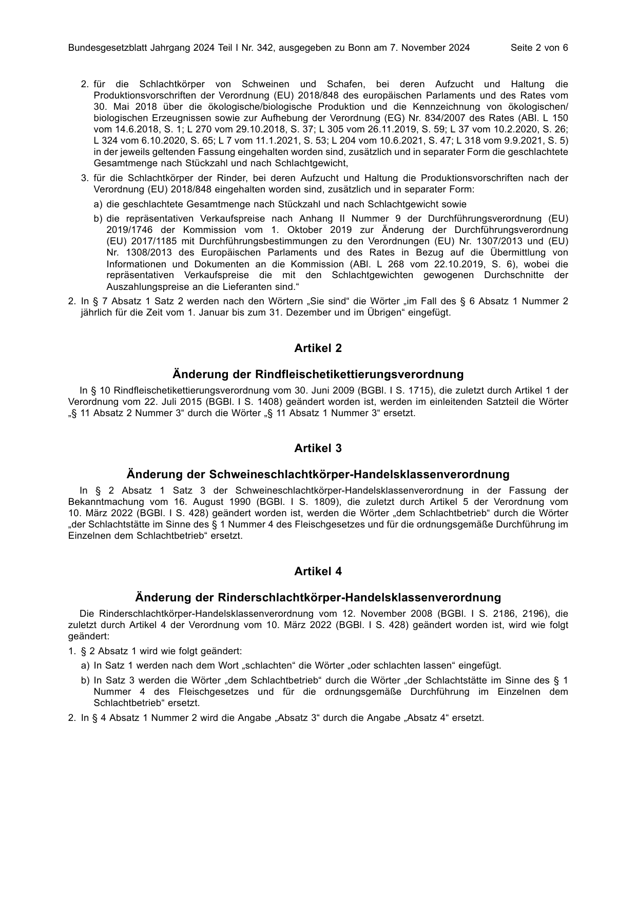 BGBl. 2024, Seite 2 — Originalseite als Abbildung