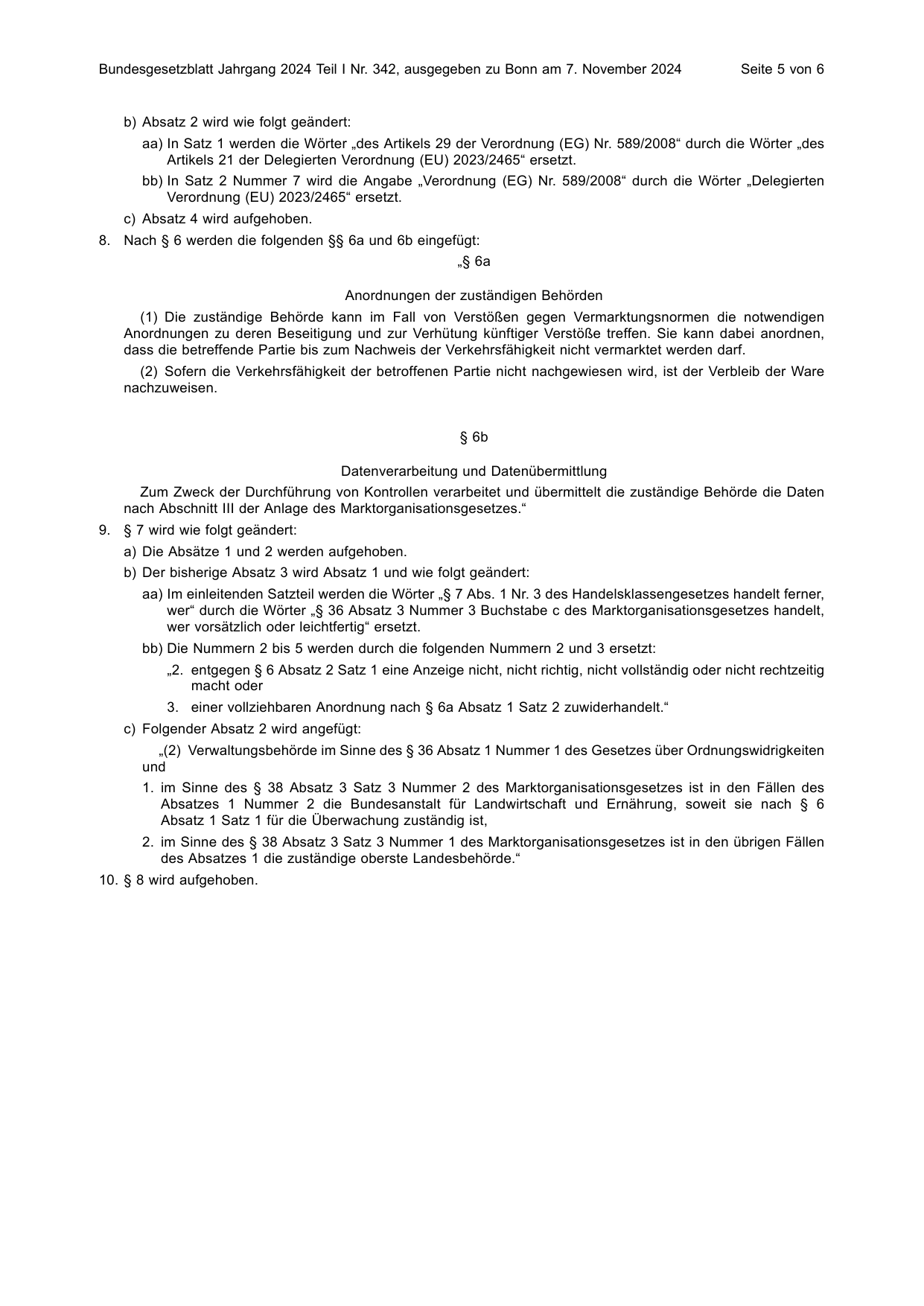 BGBl. 2024, Seite 5 — Originalseite als Abbildung