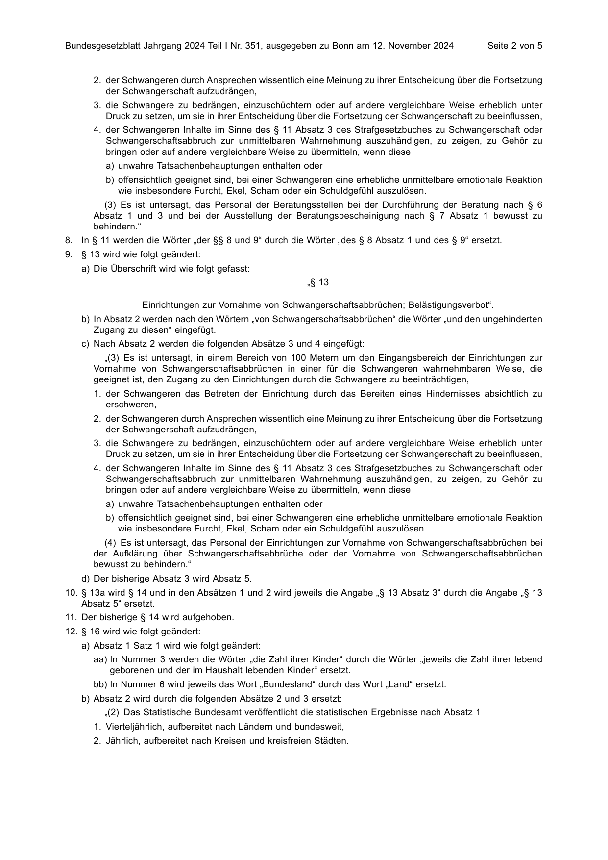 BGBl. 2024, Seite 2 — Originalseite als Abbildung