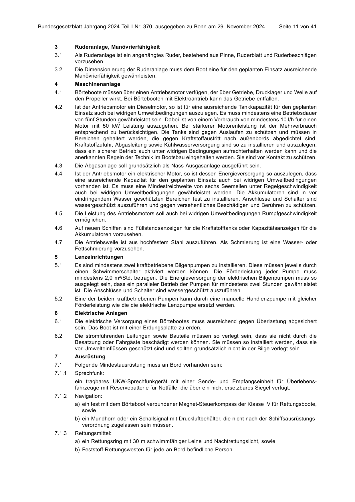 BGBl. 2024, Seite 11 — Originalseite als Abbildung