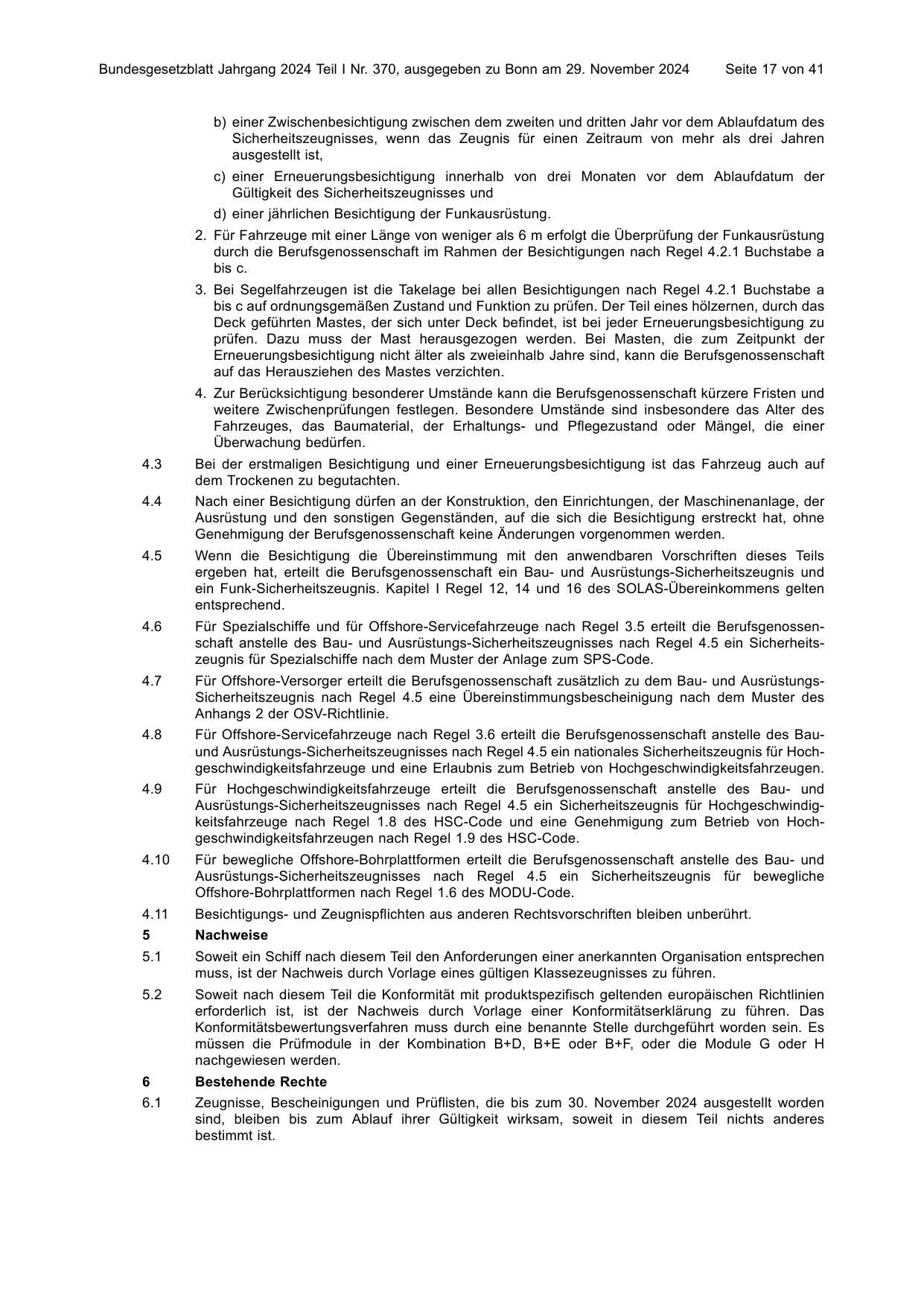 BGBl. 2024, Seite 17 — Originalseite als Abbildung