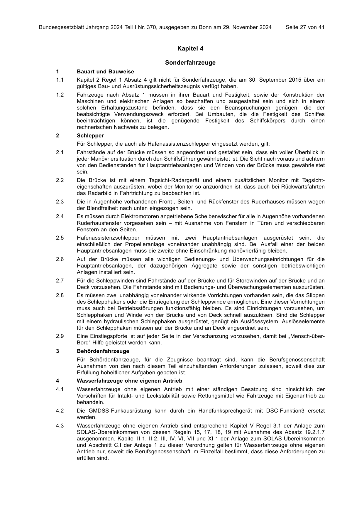BGBl. 2024, Seite 27 — Originalseite als Abbildung