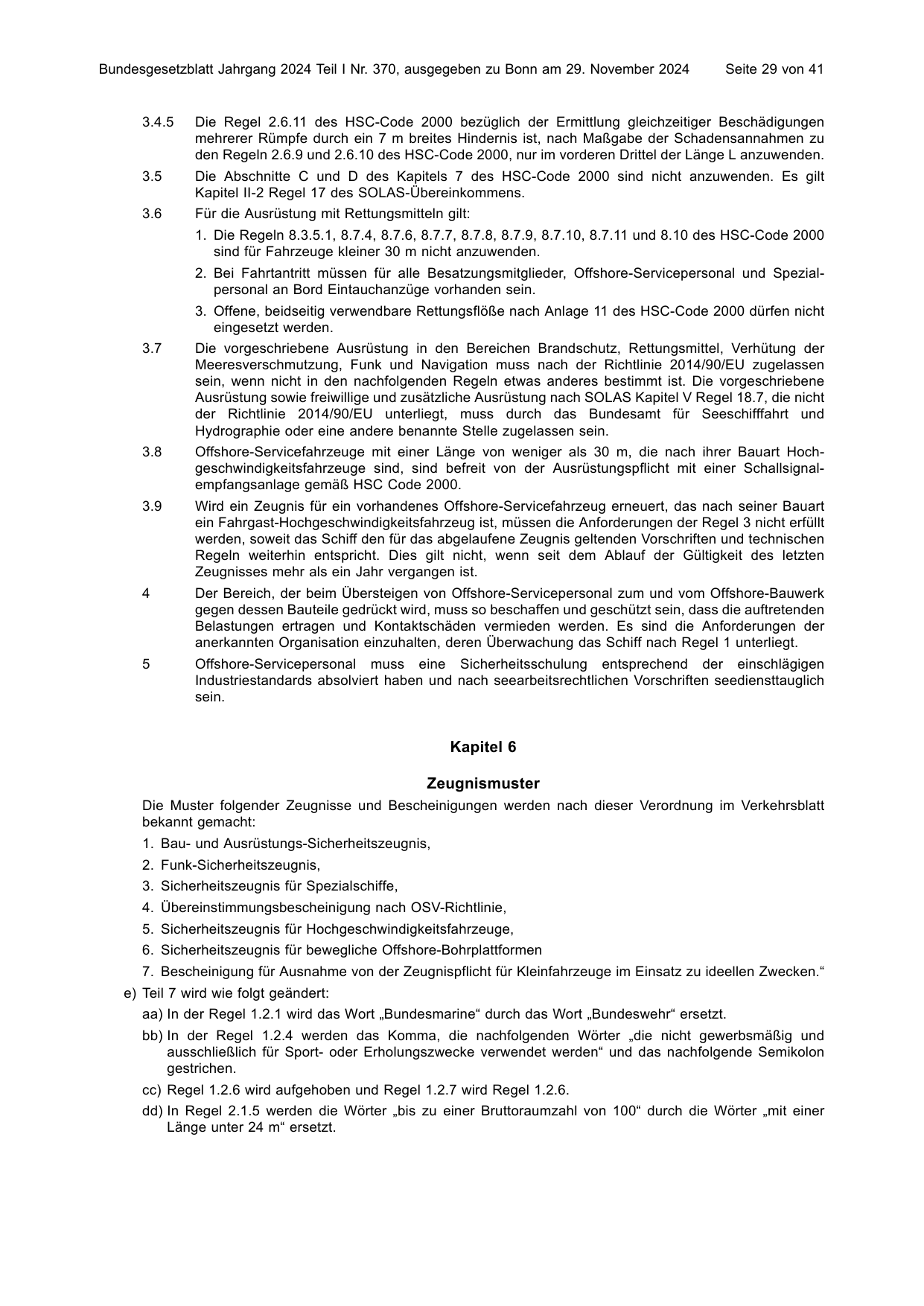 BGBl. 2024, Seite 29 — Originalseite als Abbildung