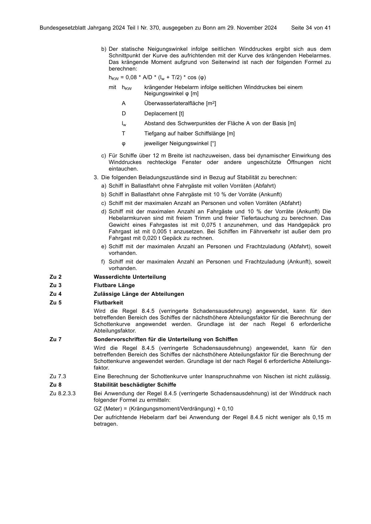 BGBl. 2024, Seite 34 — Originalseite als Abbildung