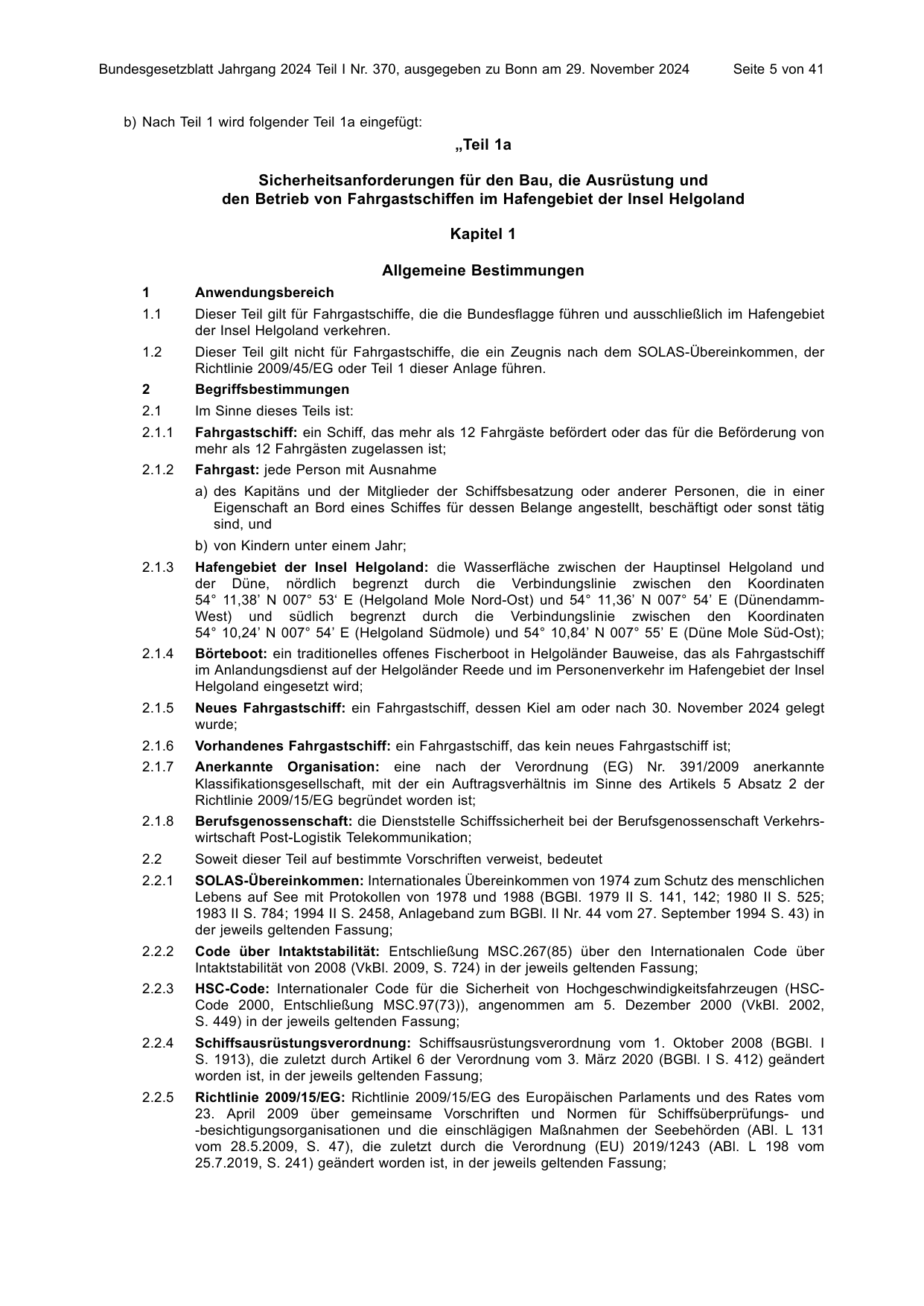 BGBl. 2024, Seite 5 — Originalseite als Abbildung