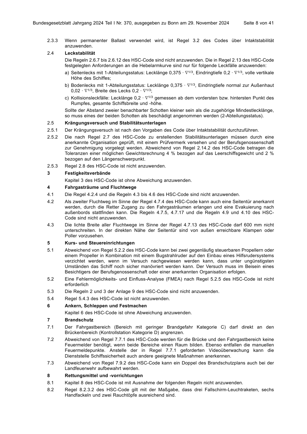 BGBl. 2024, Seite 8 — Originalseite als Abbildung