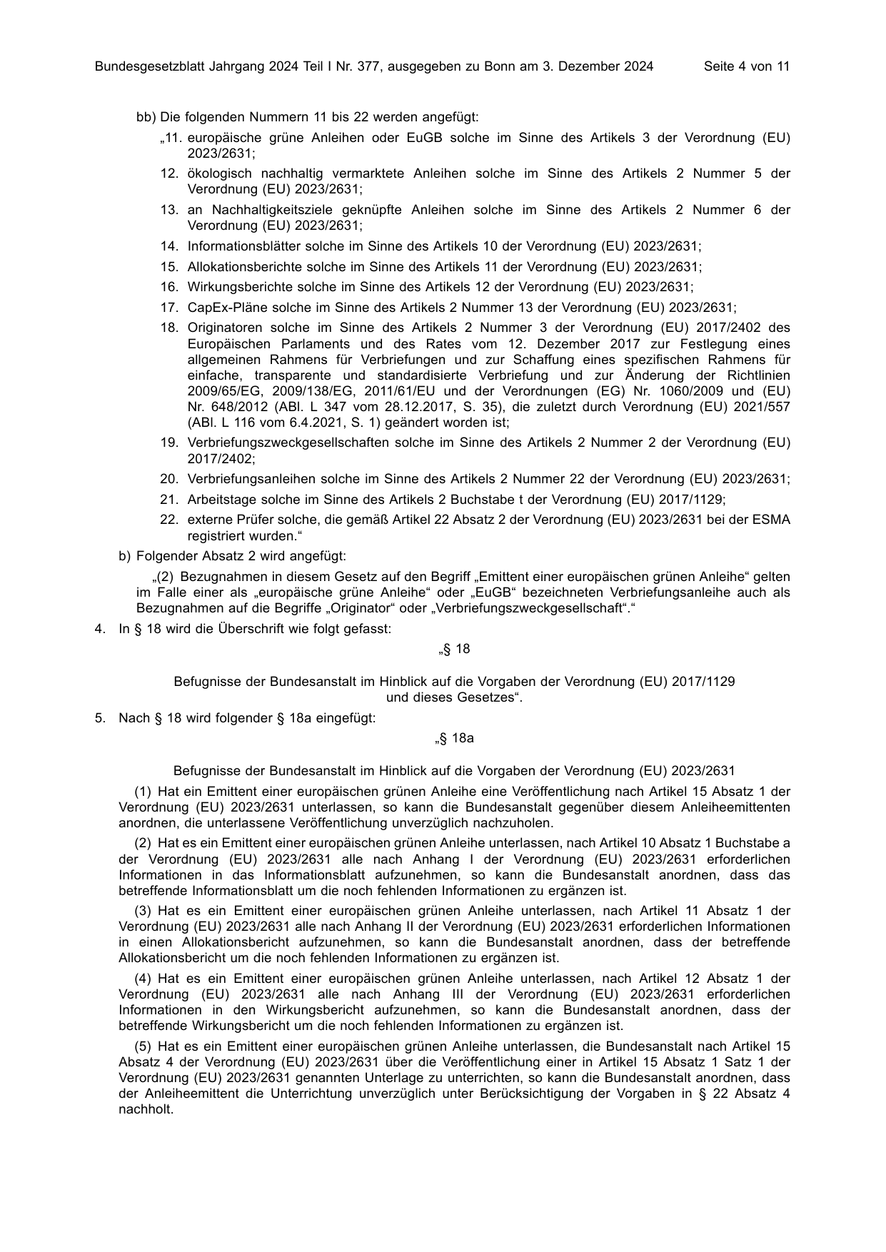 BGBl. 2024, Seite 4 — Originalseite als Abbildung