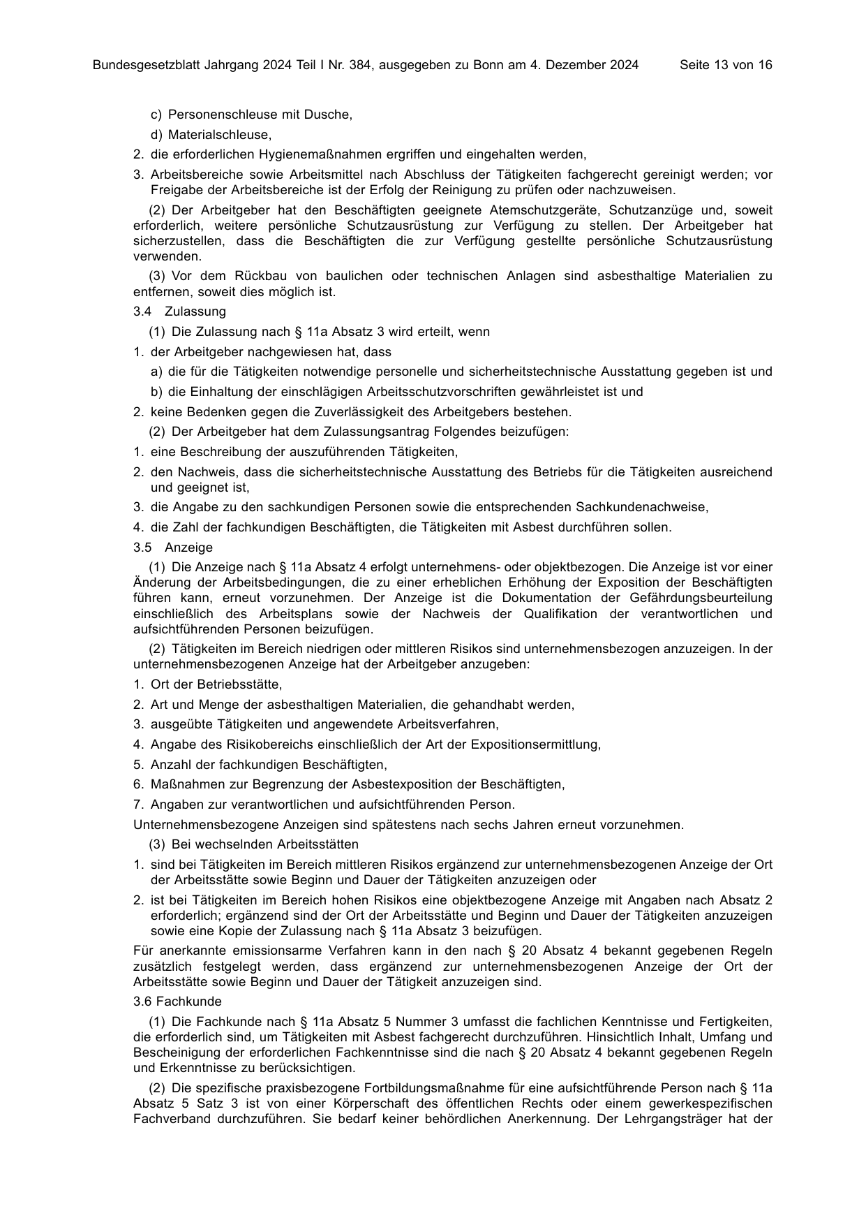 BGBl. 2024, Seite 13 — Originalseite als Abbildung