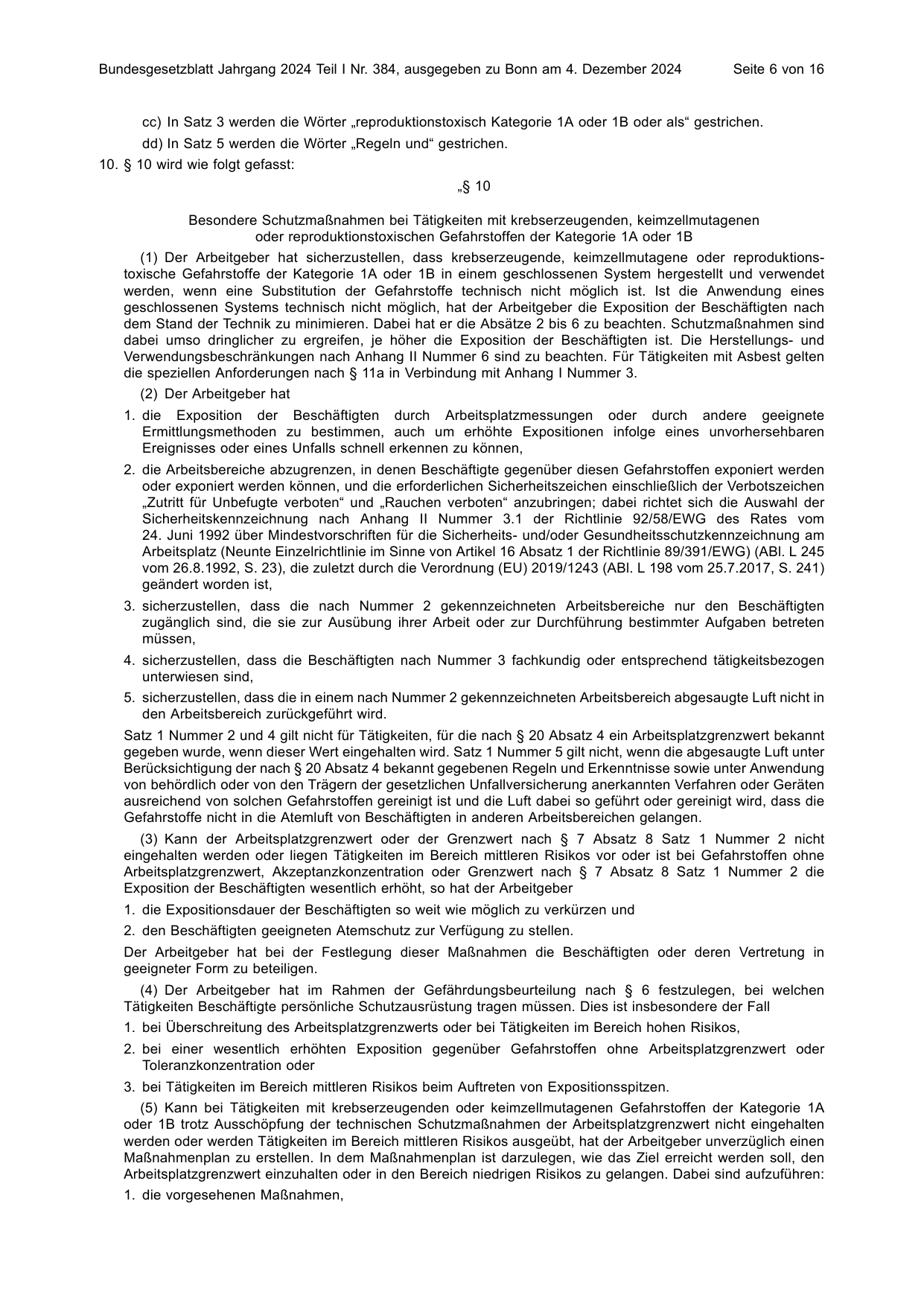 BGBl. 2024, Seite 6 — Originalseite als Abbildung