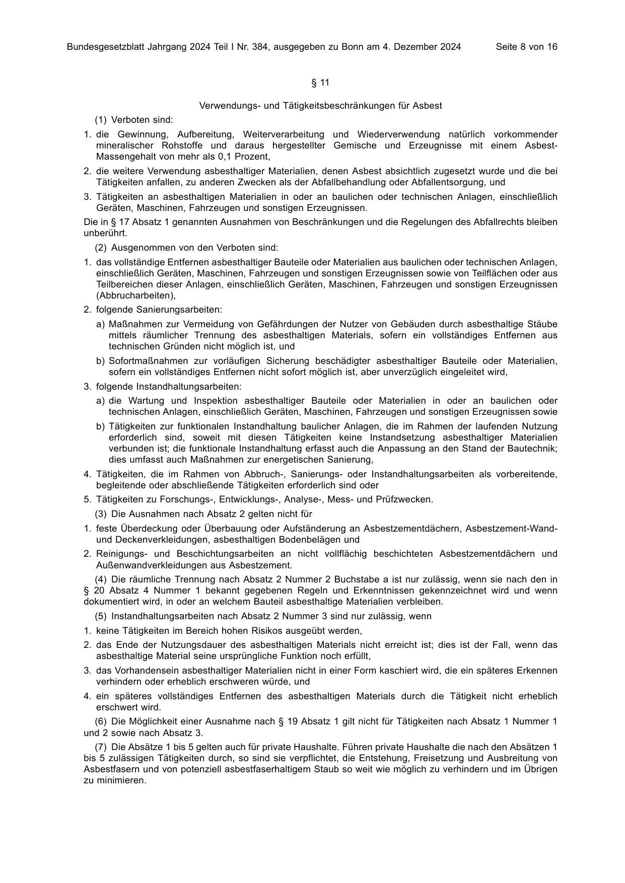 BGBl. 2024, Seite 8 — Originalseite als Abbildung