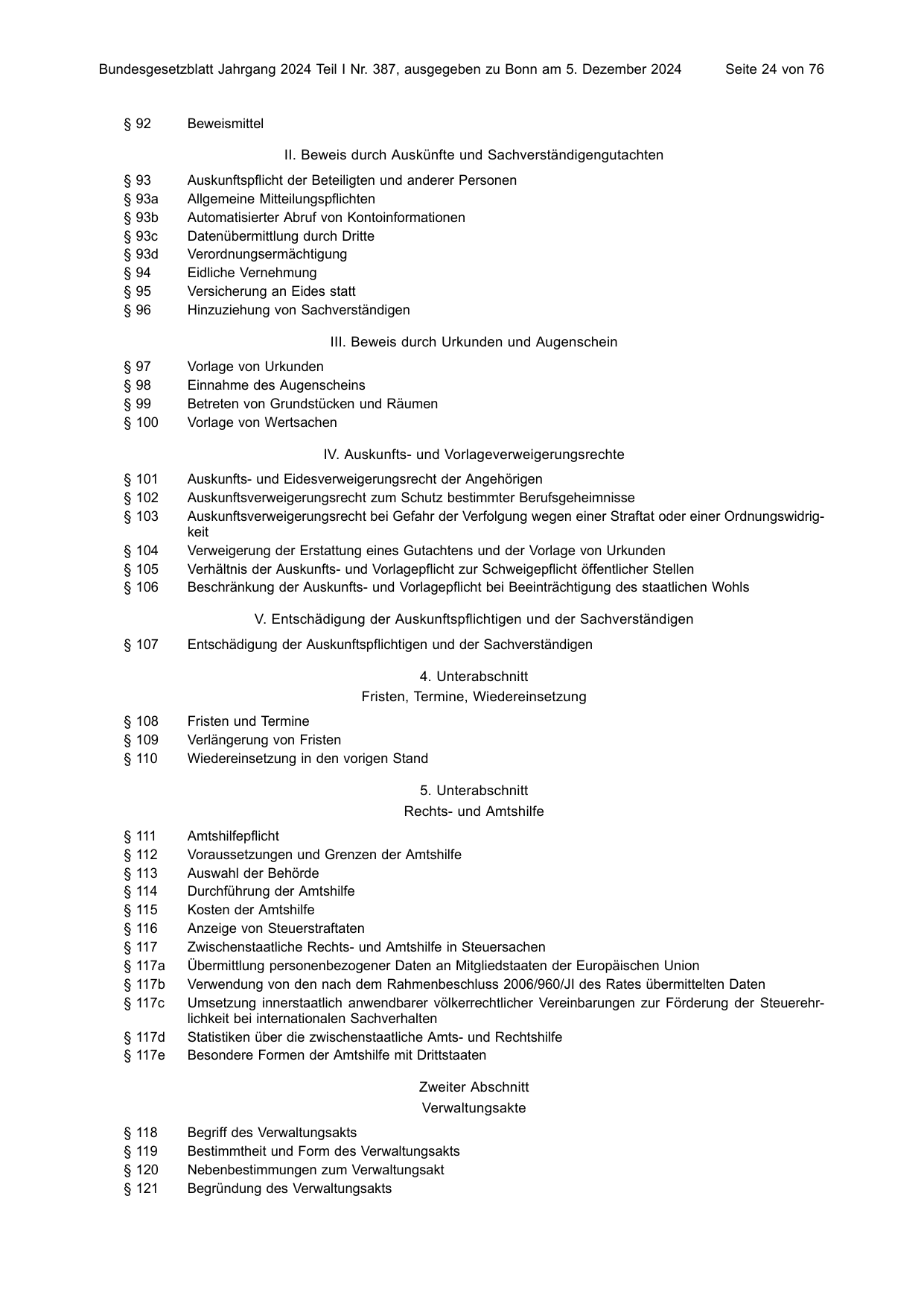 BGBl. 2024, Seite 24 — Originalseite als Abbildung