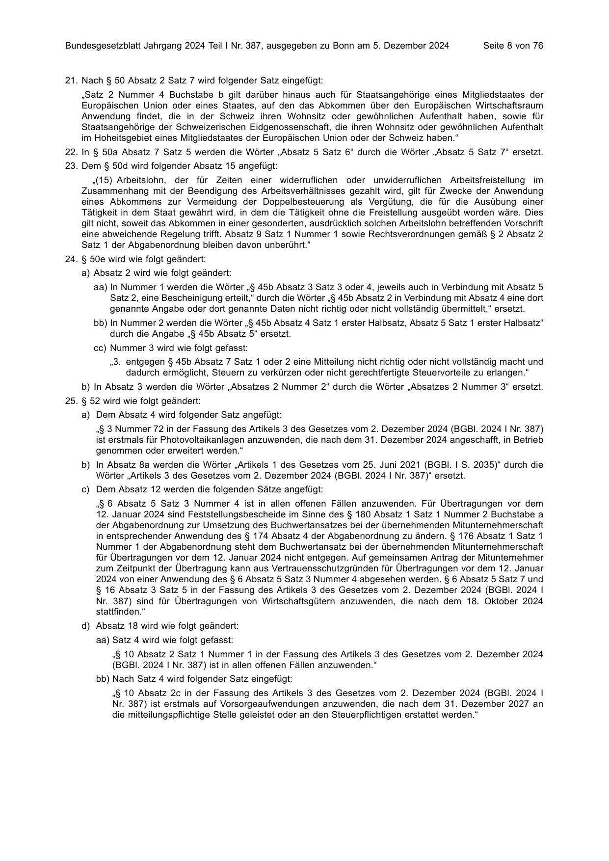 BGBl. 2024, Seite 8 — Originalseite als Abbildung
