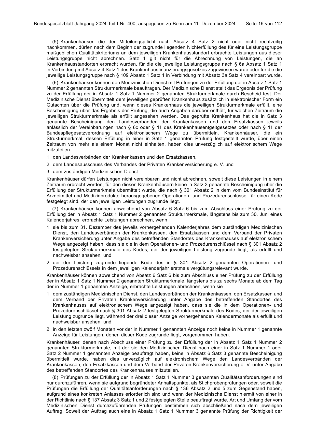 BGBl. 2024, Seite 16 — Originalseite als Abbildung