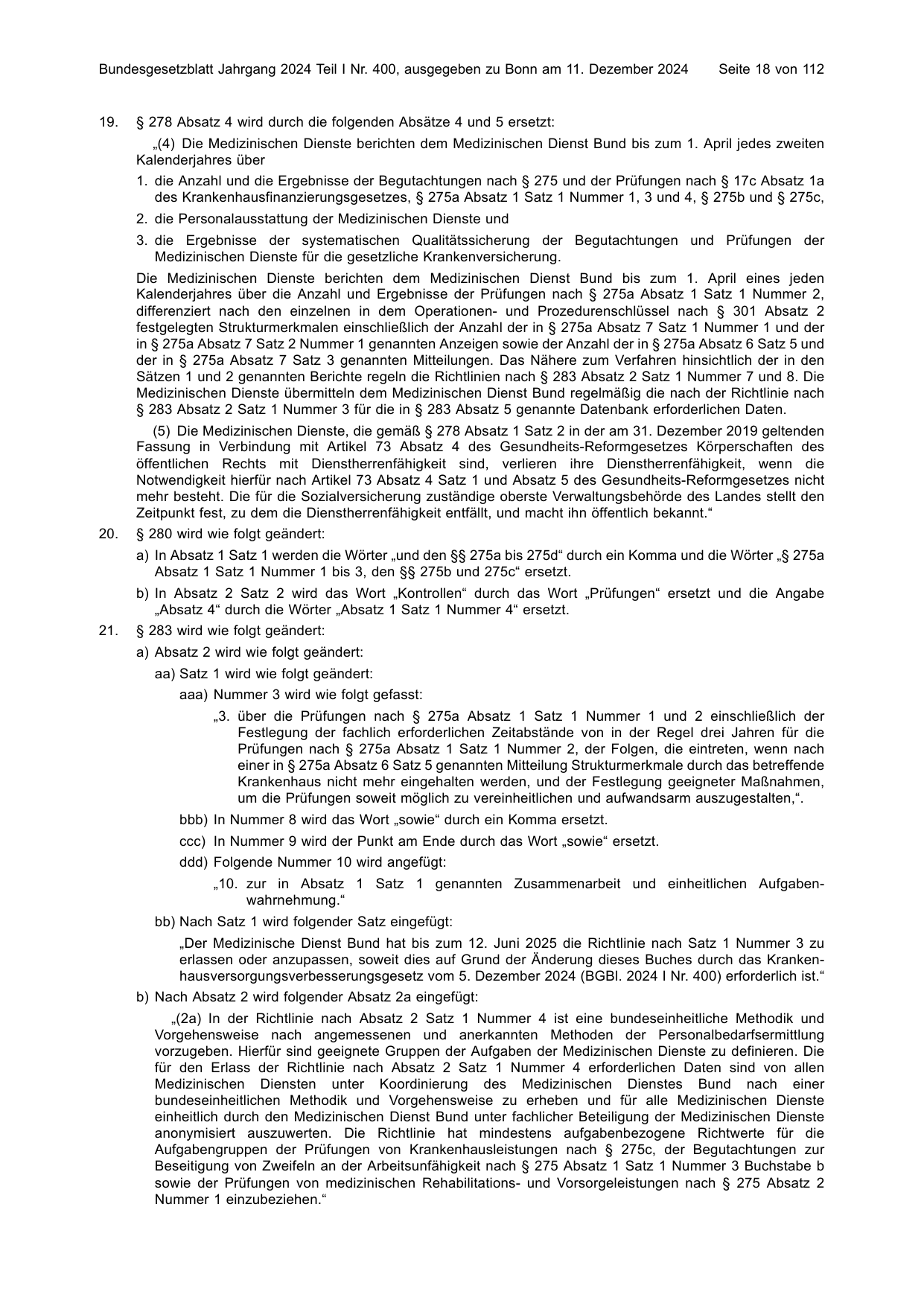BGBl. 2024, Seite 18 — Originalseite als Abbildung