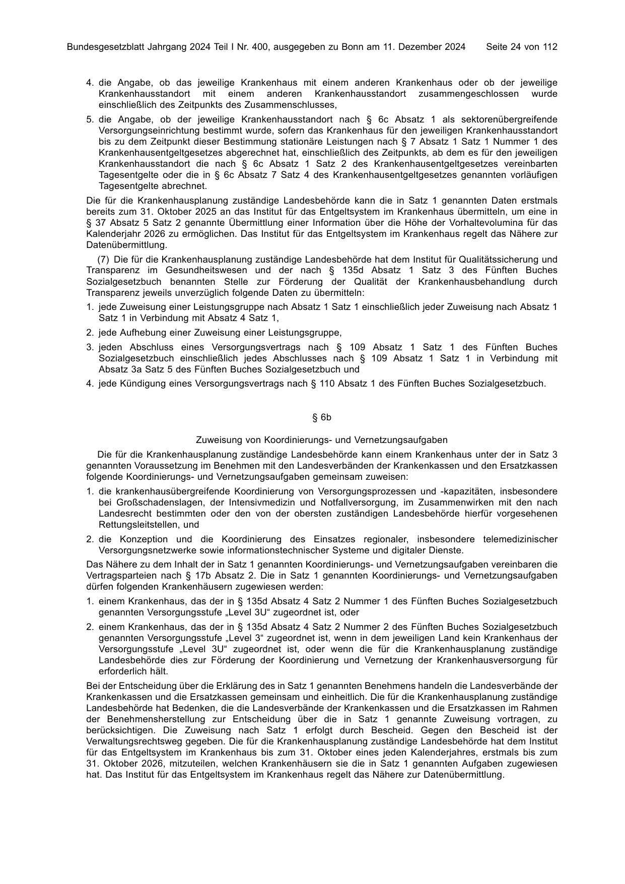 BGBl. 2024, Seite 24 — Originalseite als Abbildung