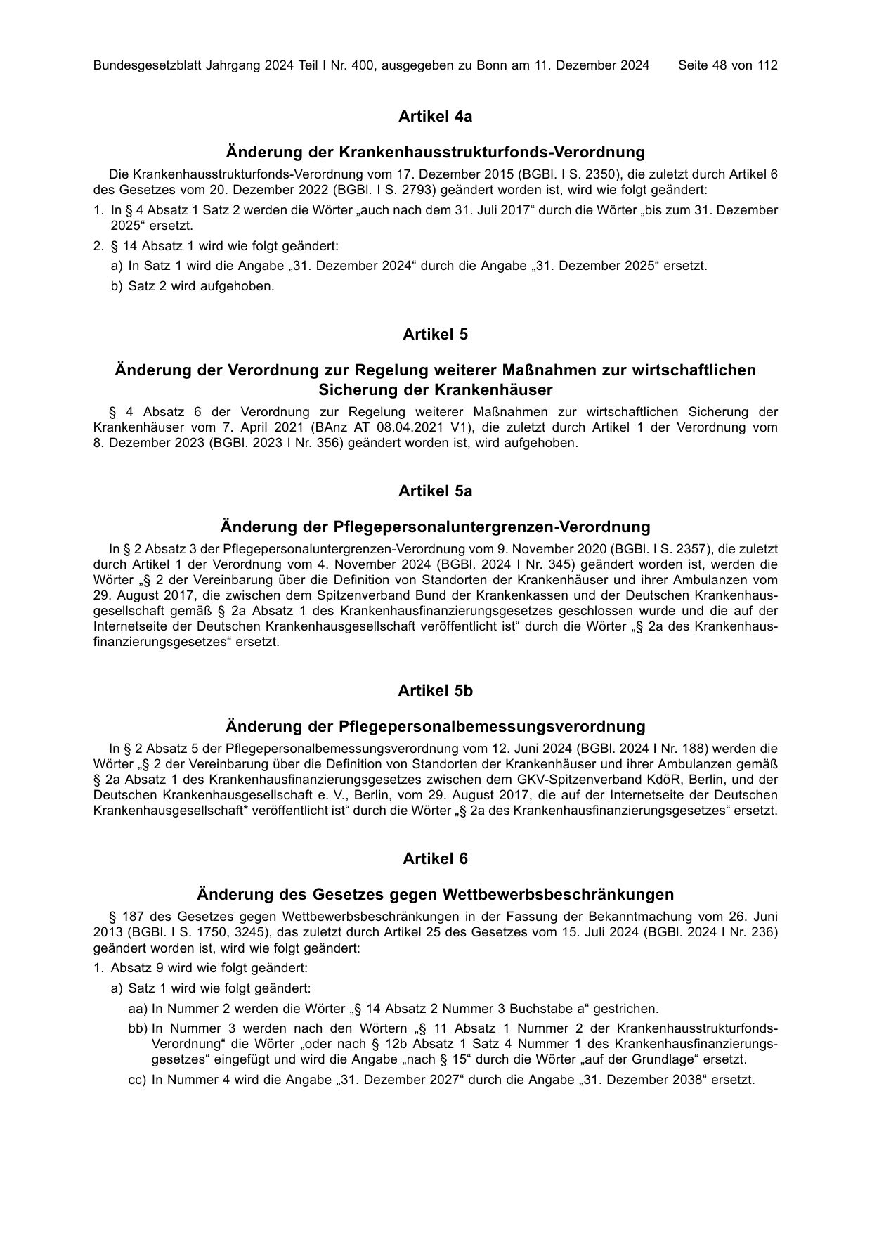 BGBl. 2024, Seite 48 — Originalseite als Abbildung