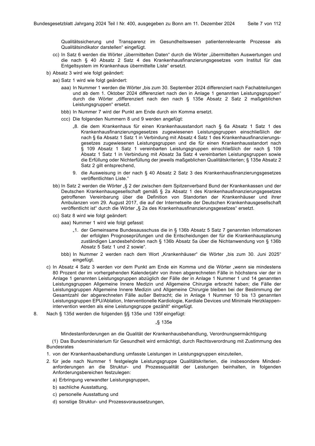 BGBl. 2024, Seite 7 — Originalseite als Abbildung