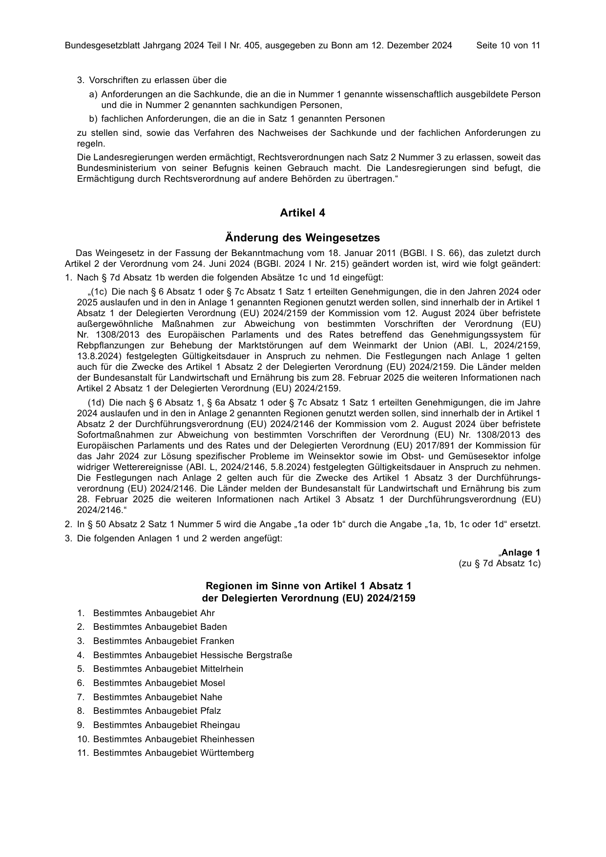 BGBl. 2024, Seite 10 — Originalseite als Abbildung