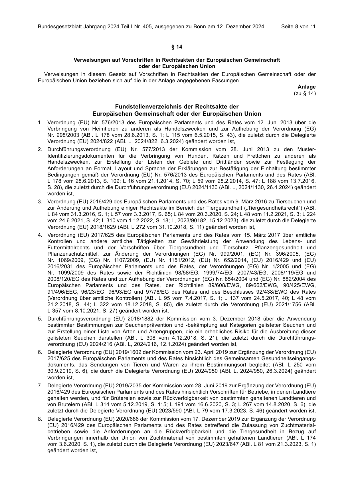 BGBl. 2024, Seite 8 — Originalseite als Abbildung